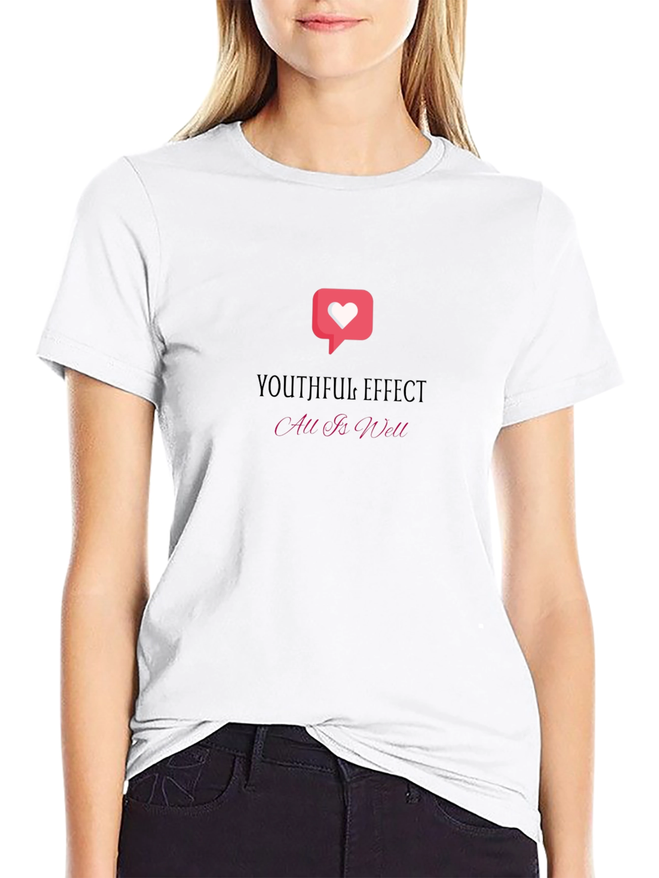 Youthful Effect Graphic Print T-Shirt