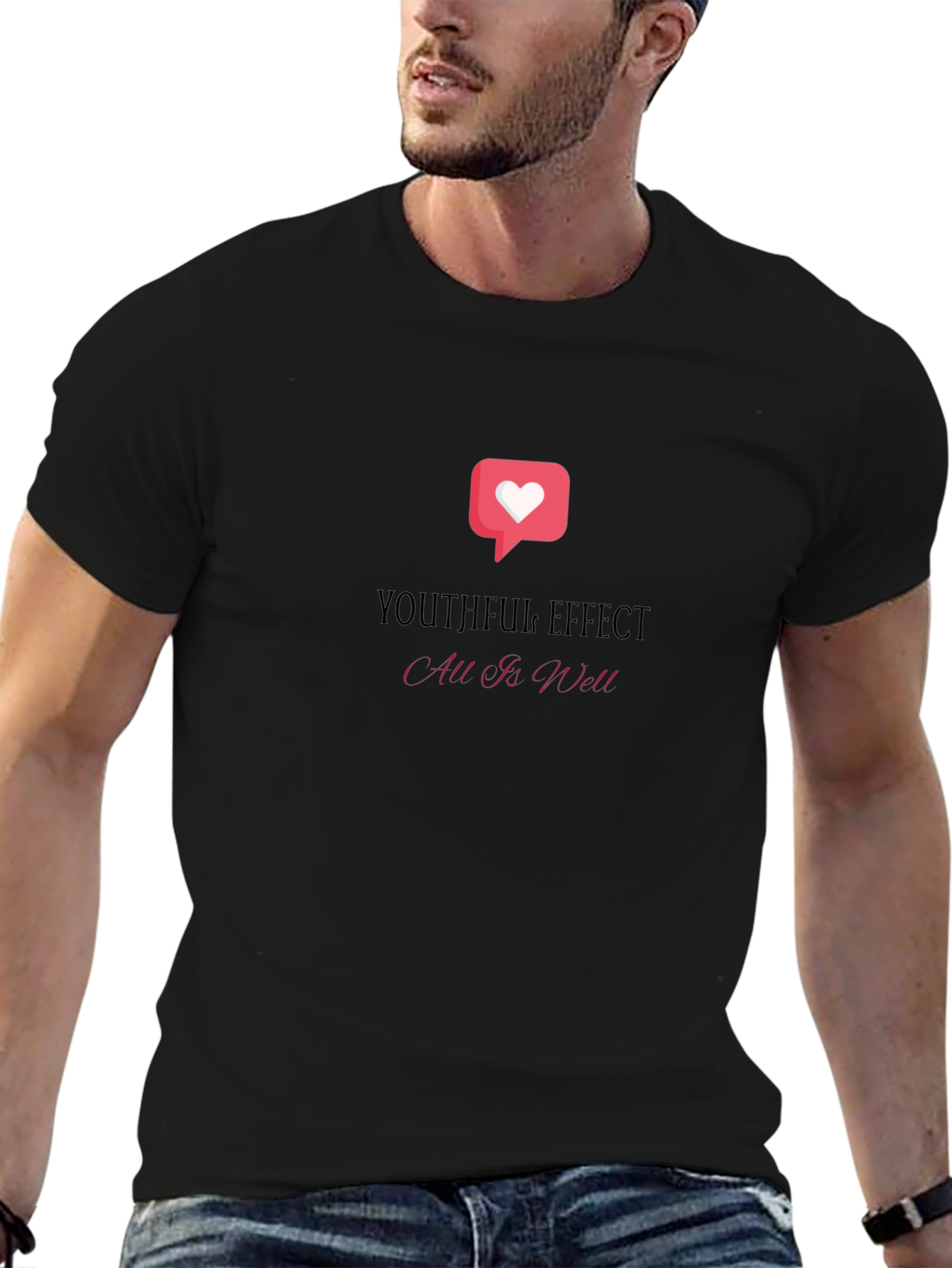 Youthful Effect Graphic Print T-Shirt