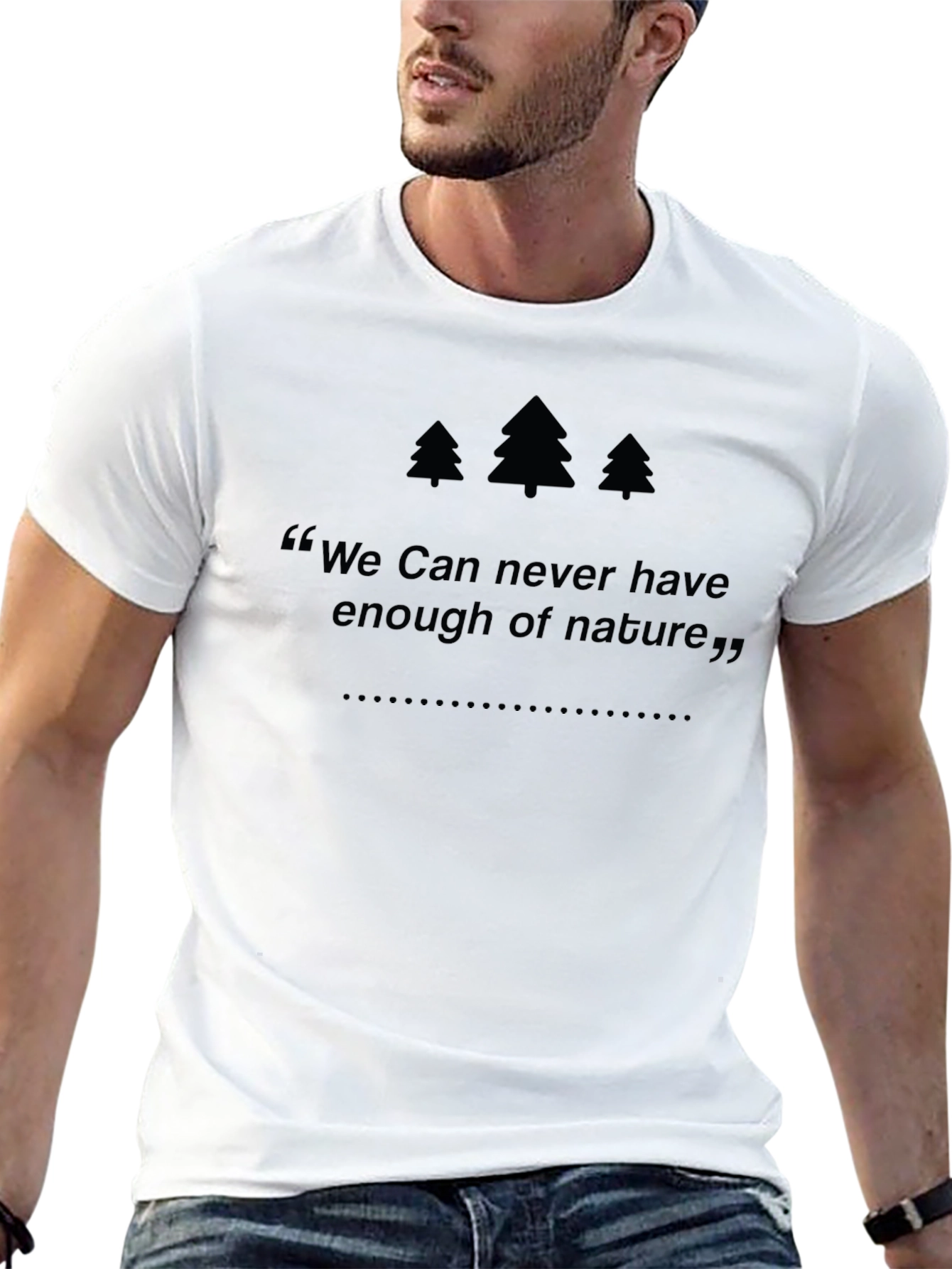 Nature Quote Graphic Tee - Unisex Soft Style