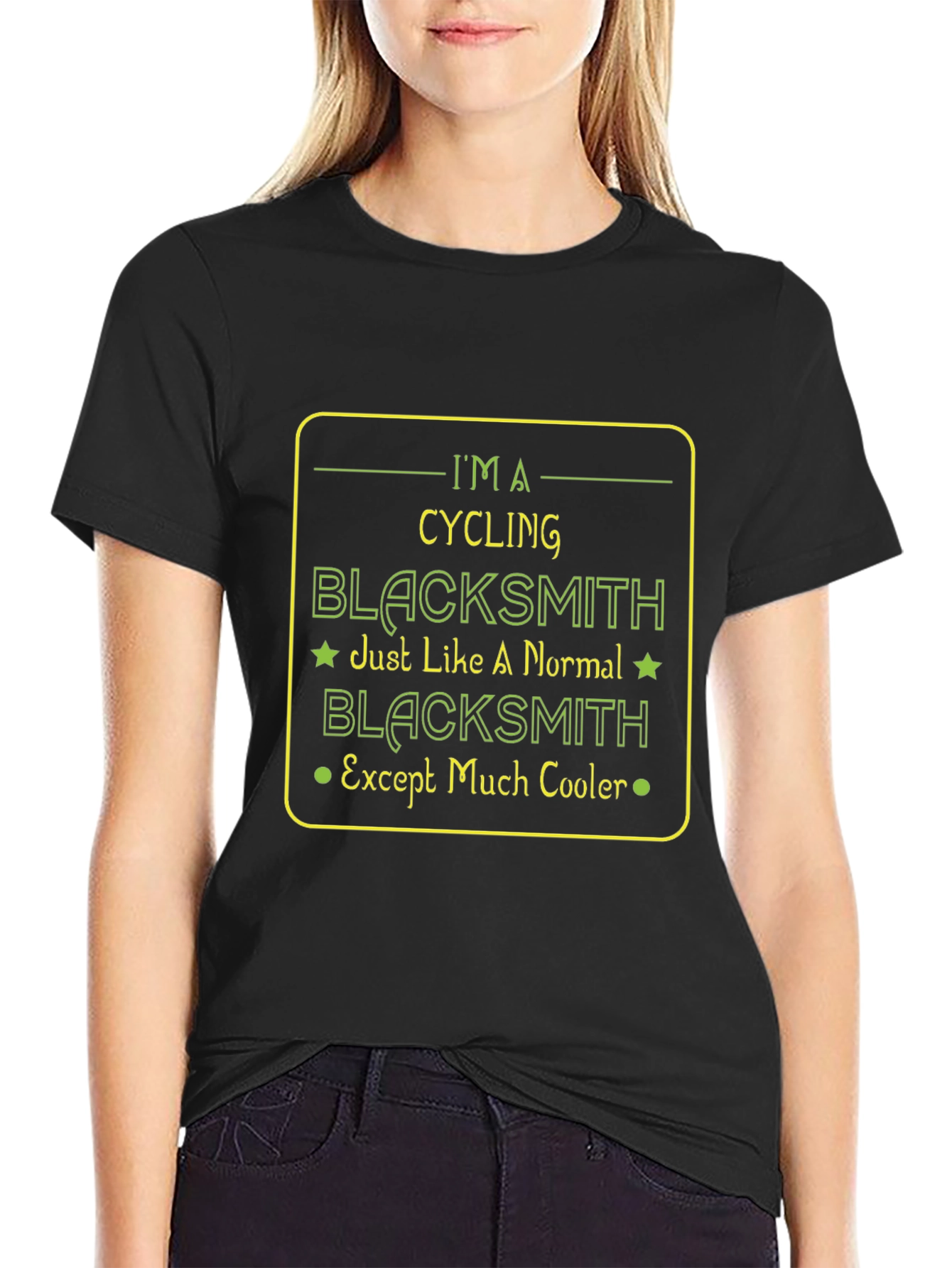 Cycling Blacksmith Graphic Tee - Cool & Unique T-Shirt