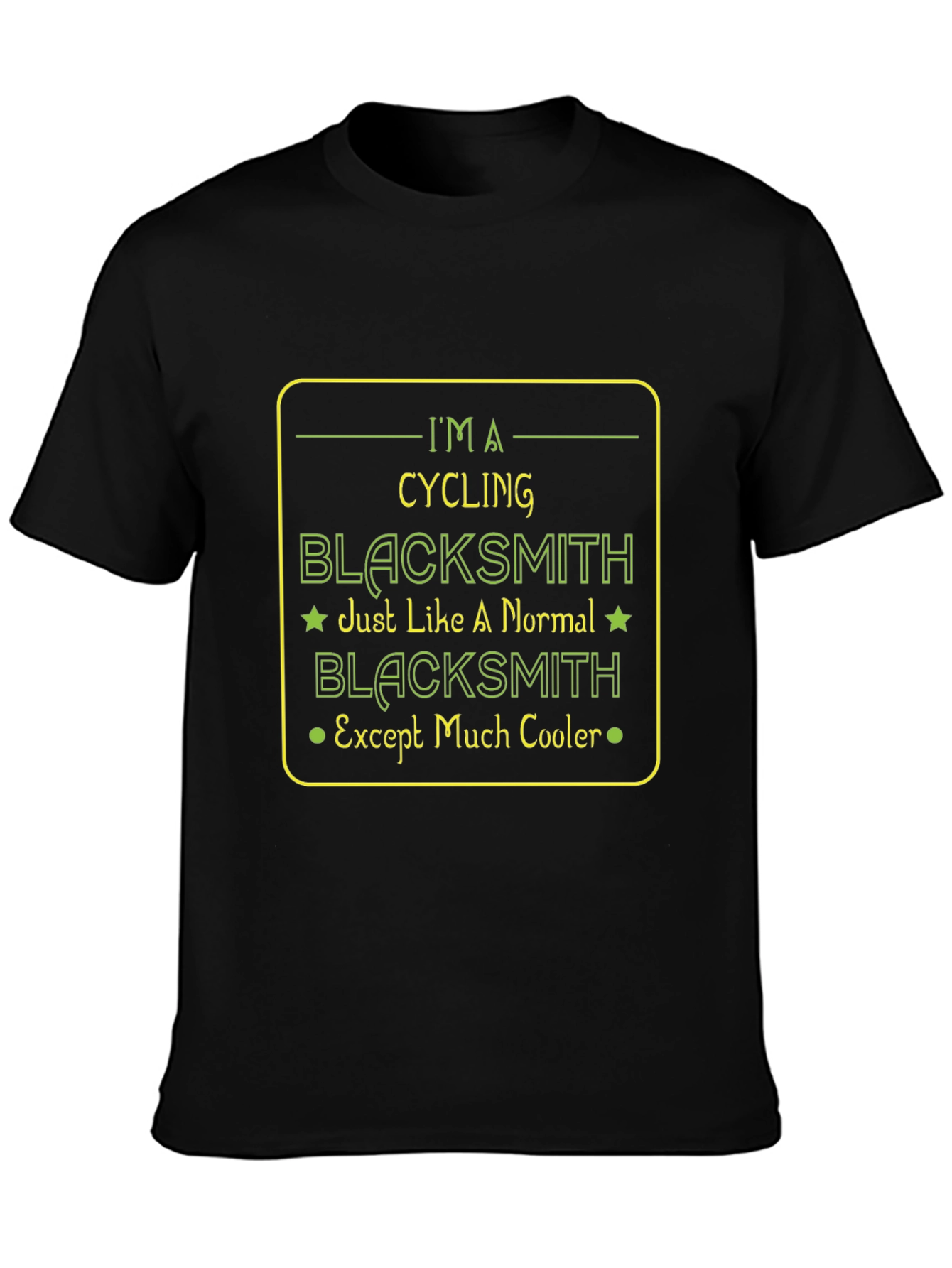 Cycling Blacksmith Graphic Tee - Cool & Unique T-Shirt