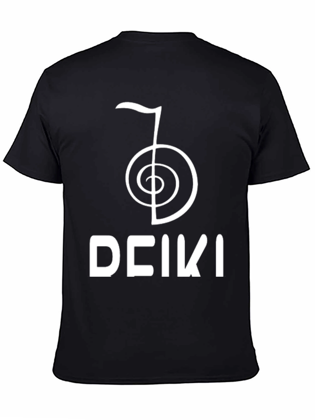 Reiki Symbol T-Shirt - Black Healing Energy Tee
