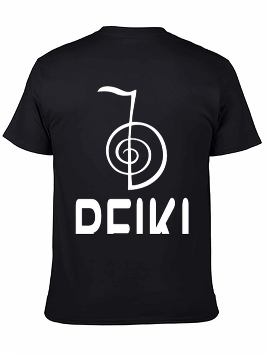 Reiki Symbol T-Shirt - Black Healing Energy Tee