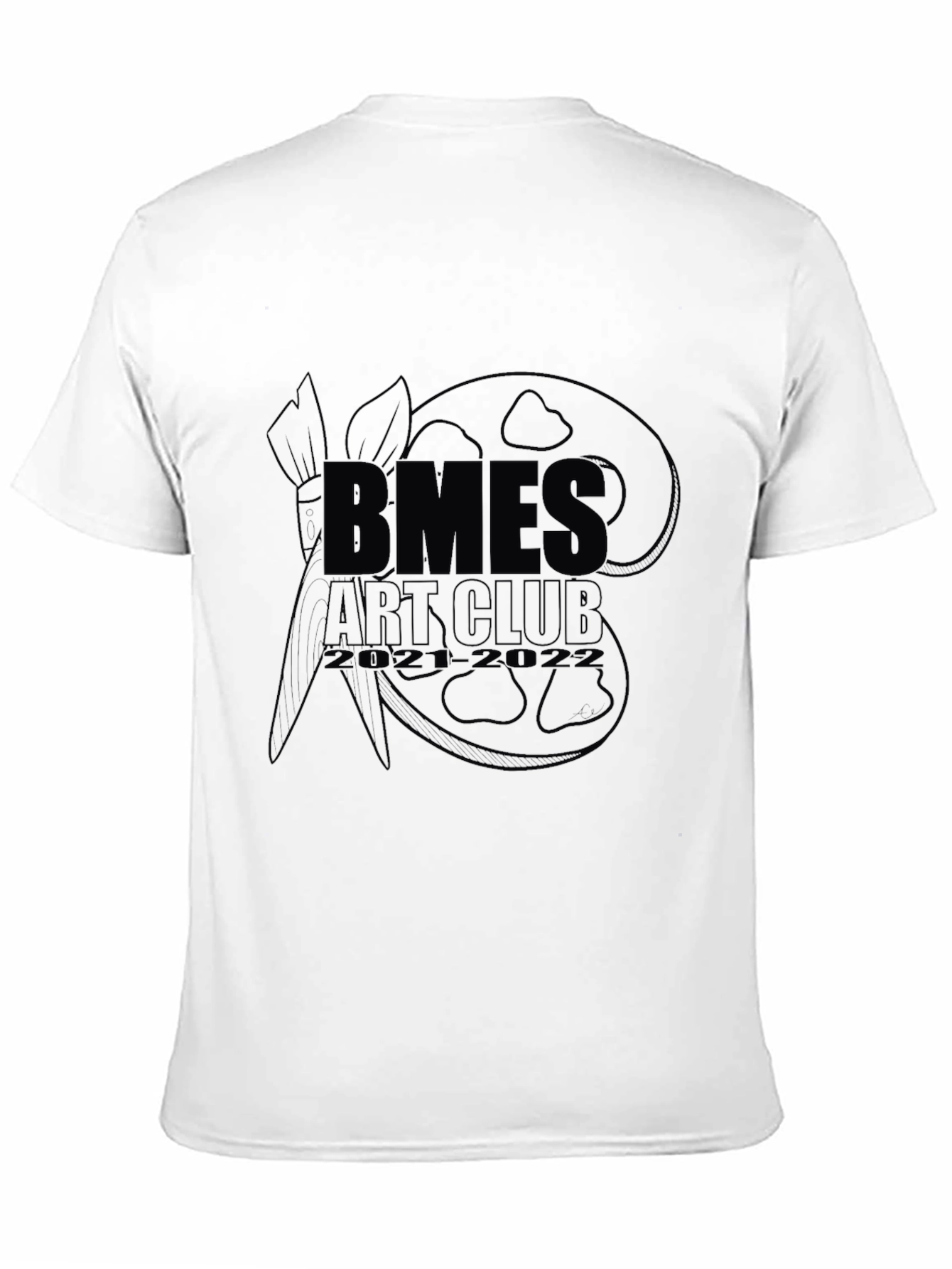 Black BMES Art Club Graphic T-Shirt
