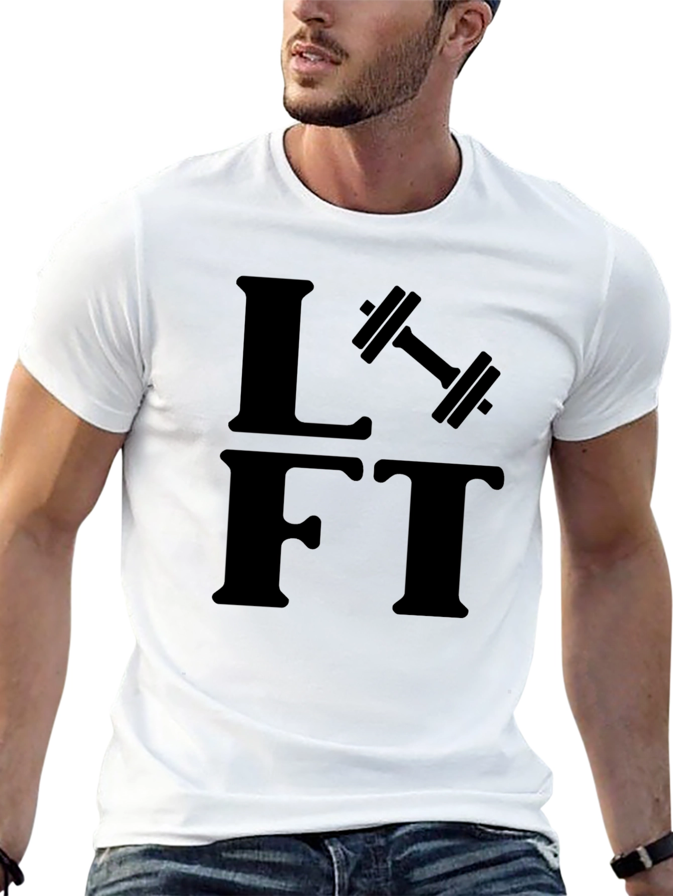 Lift Weights Graphic Tee - Workout Motivation