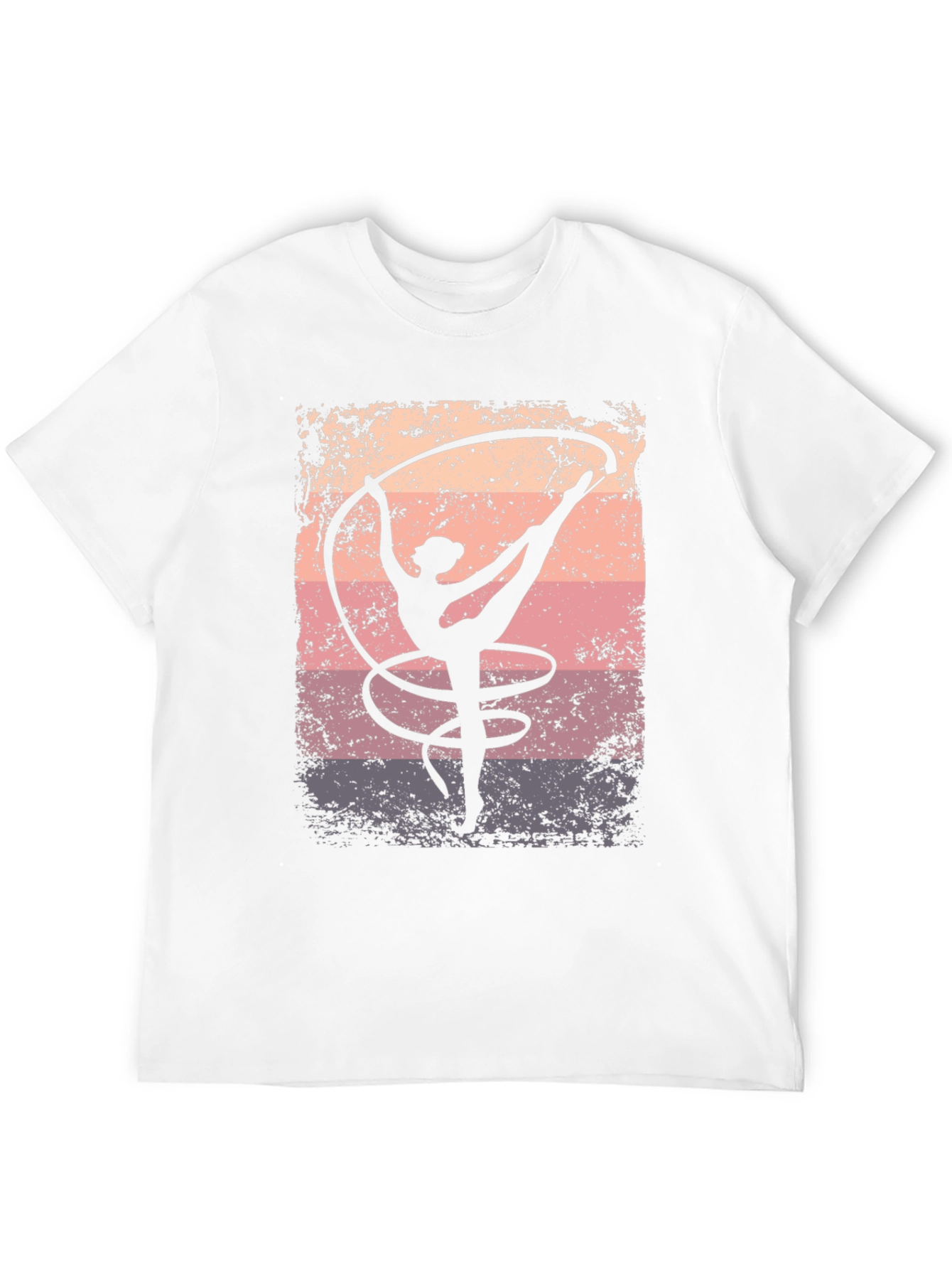 Rhythmic Gymnastics T-Shirt - Dancer Silhouette
