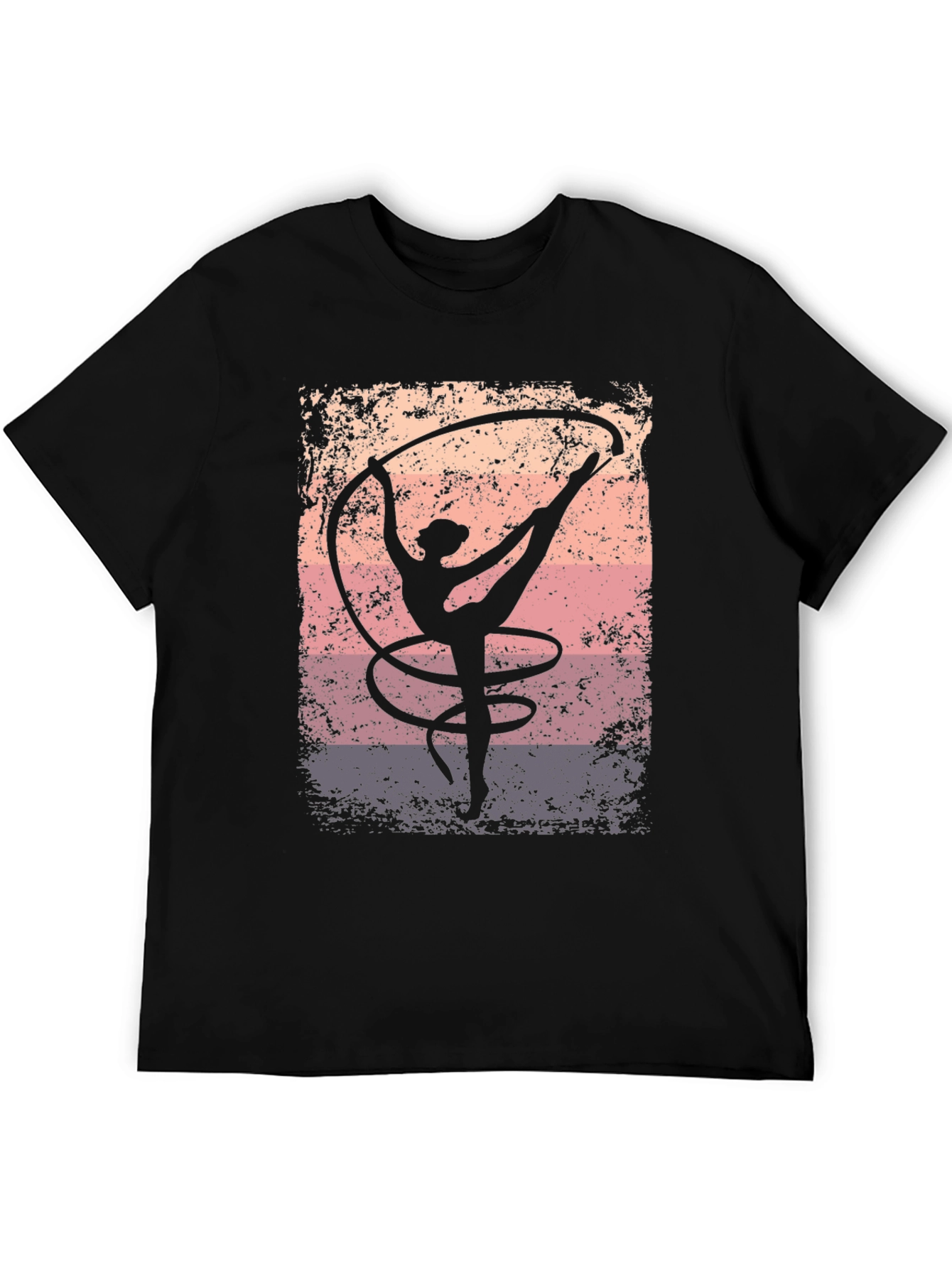Rhythmic Gymnastics T-Shirt - Dancer Silhouette