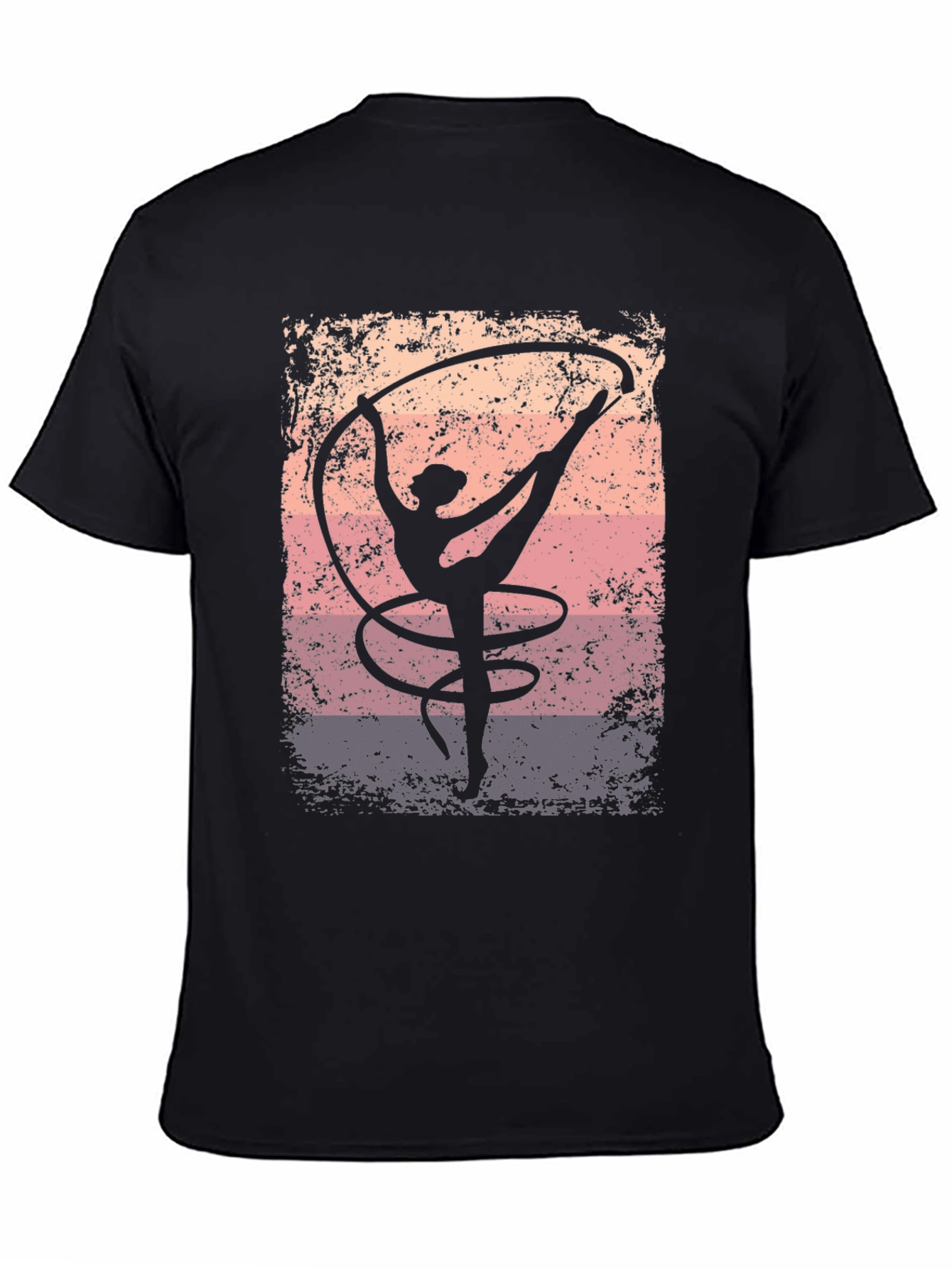Rhythmic Gymnastics T-Shirt - Dancer Silhouette
