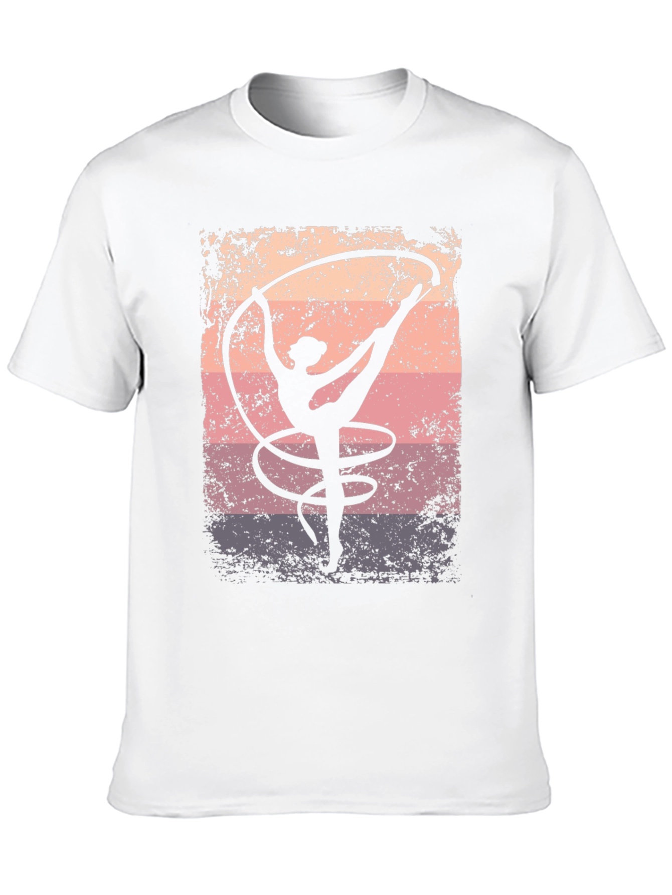 Rhythmic Gymnastics T-Shirt - Dancer Silhouette