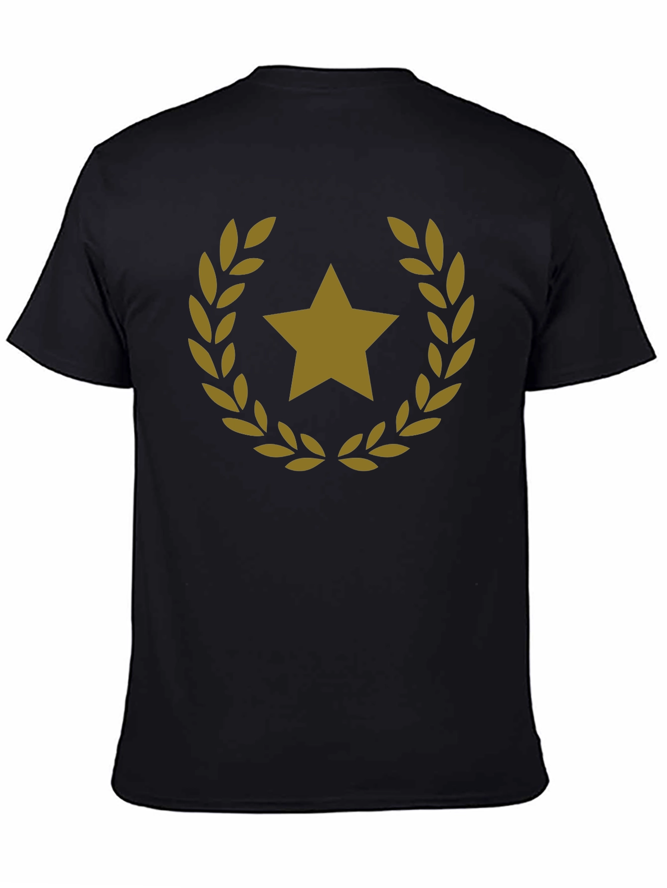 Star Laurel Black T-Shirt