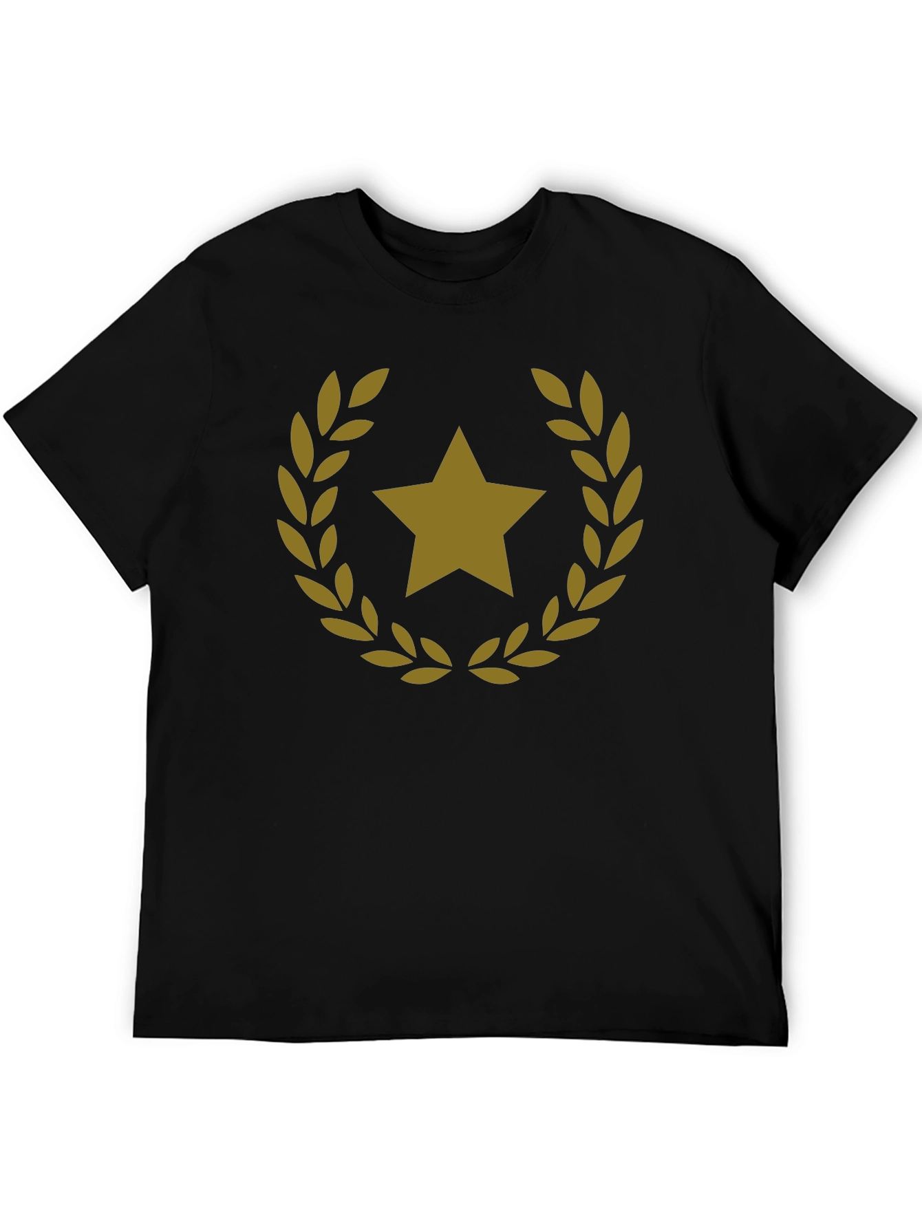 Star Laurel Black T-Shirt