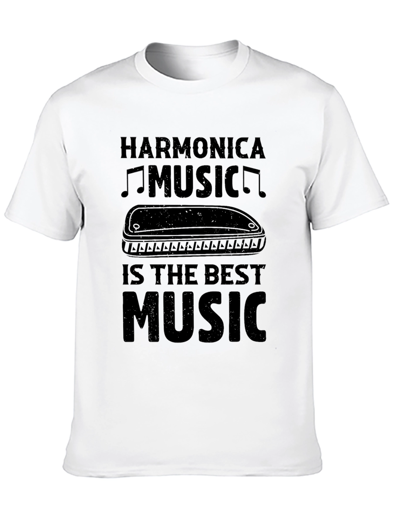 Harmonica Music T-Shirt - Best Music Tee