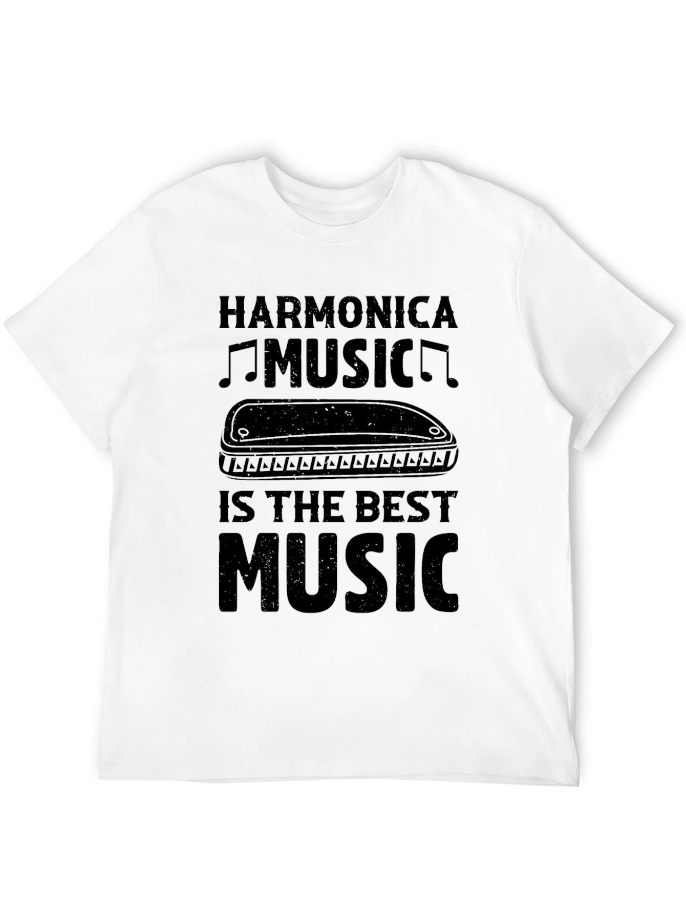 Harmonica Music T-Shirt - Best Music Tee
