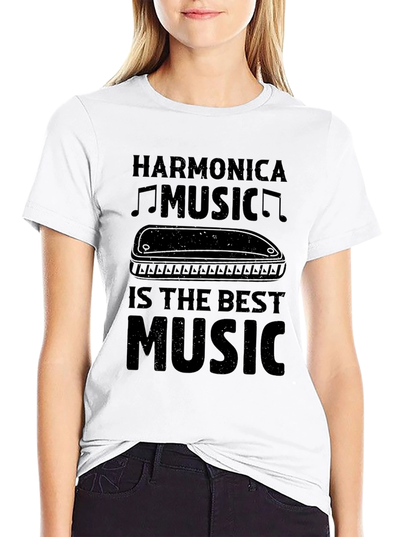 Harmonica Music T-Shirt - Best Music Tee