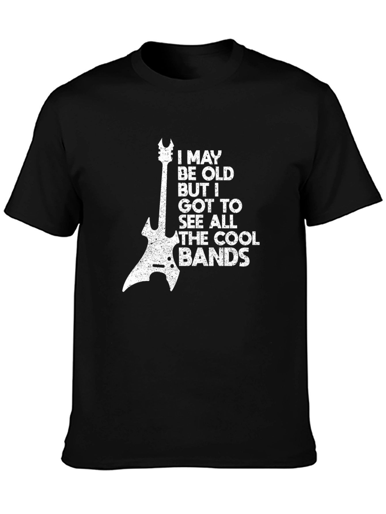 Cool Bands Guitar T-Shirt