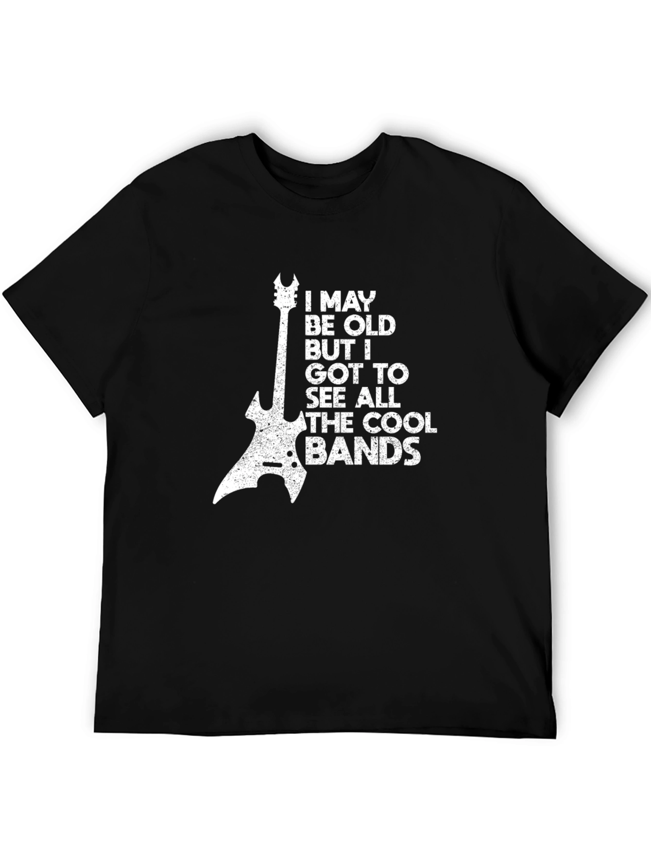 Cool Bands Guitar T-Shirt