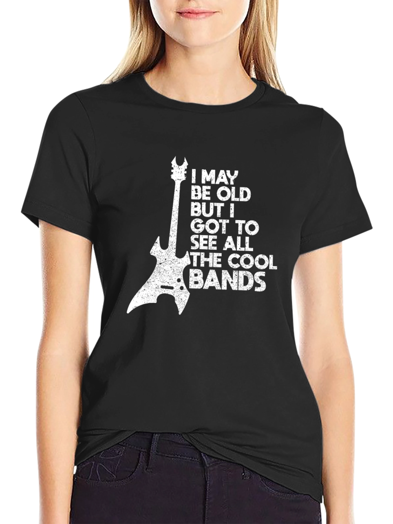 Cool Bands Guitar T-Shirt