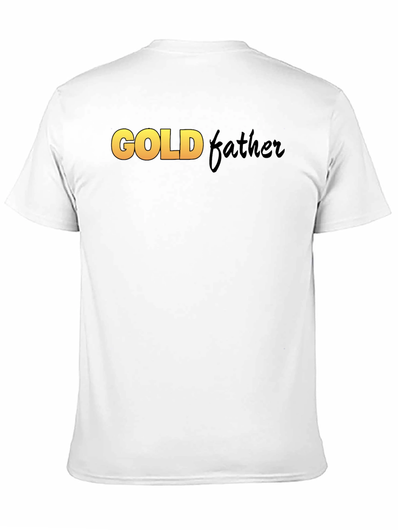 Goldfather Black T-Shirt - Stylish Graphic Tee