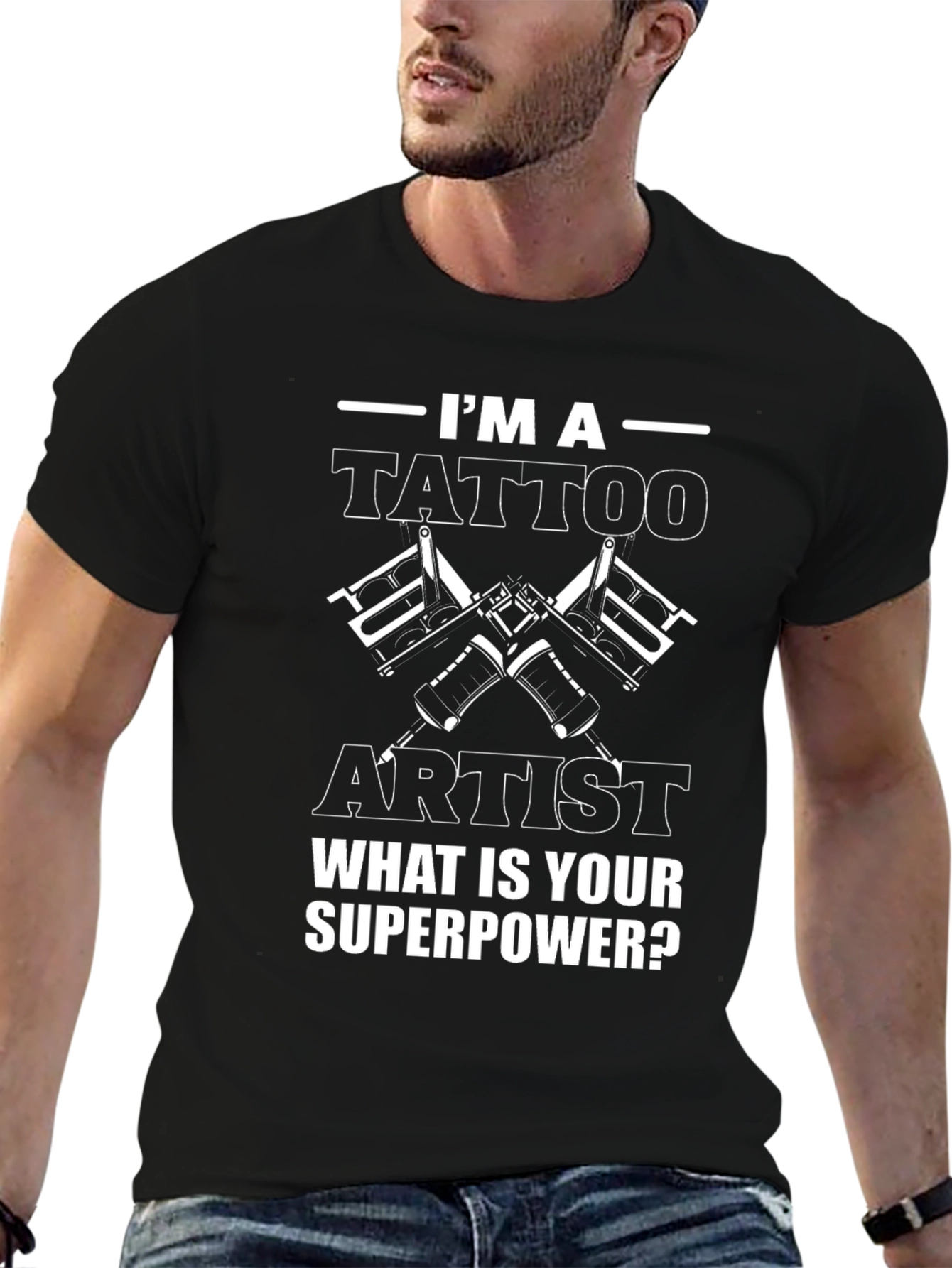 Tattoo Artist Superpower Graphic Tee