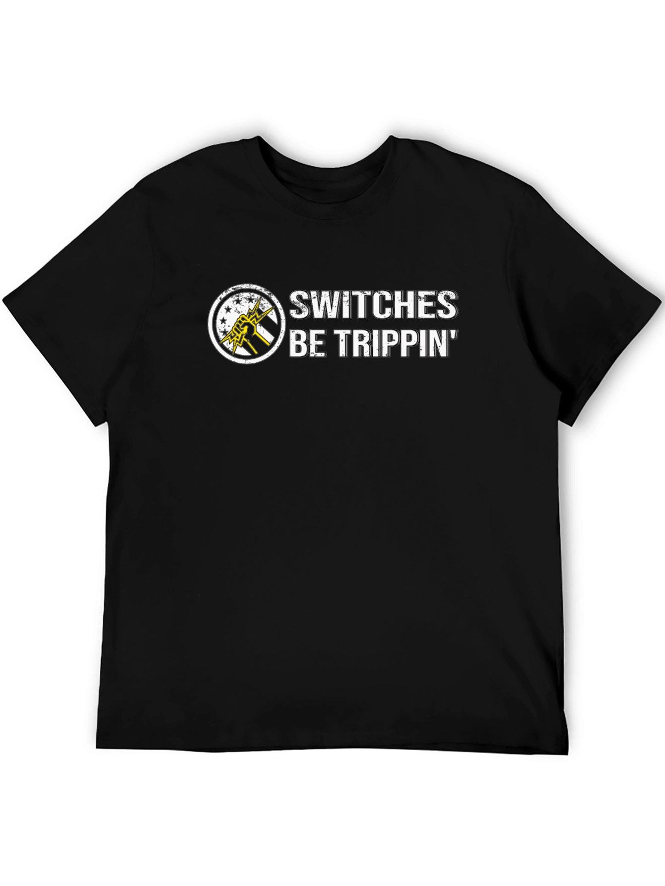 Switches Be Trippin Black T-Shirt