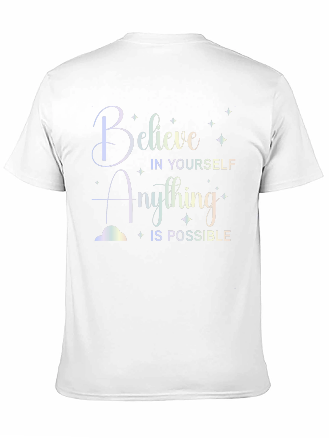 Believe in Yourself Graphic Tee - Inspirational Shirt