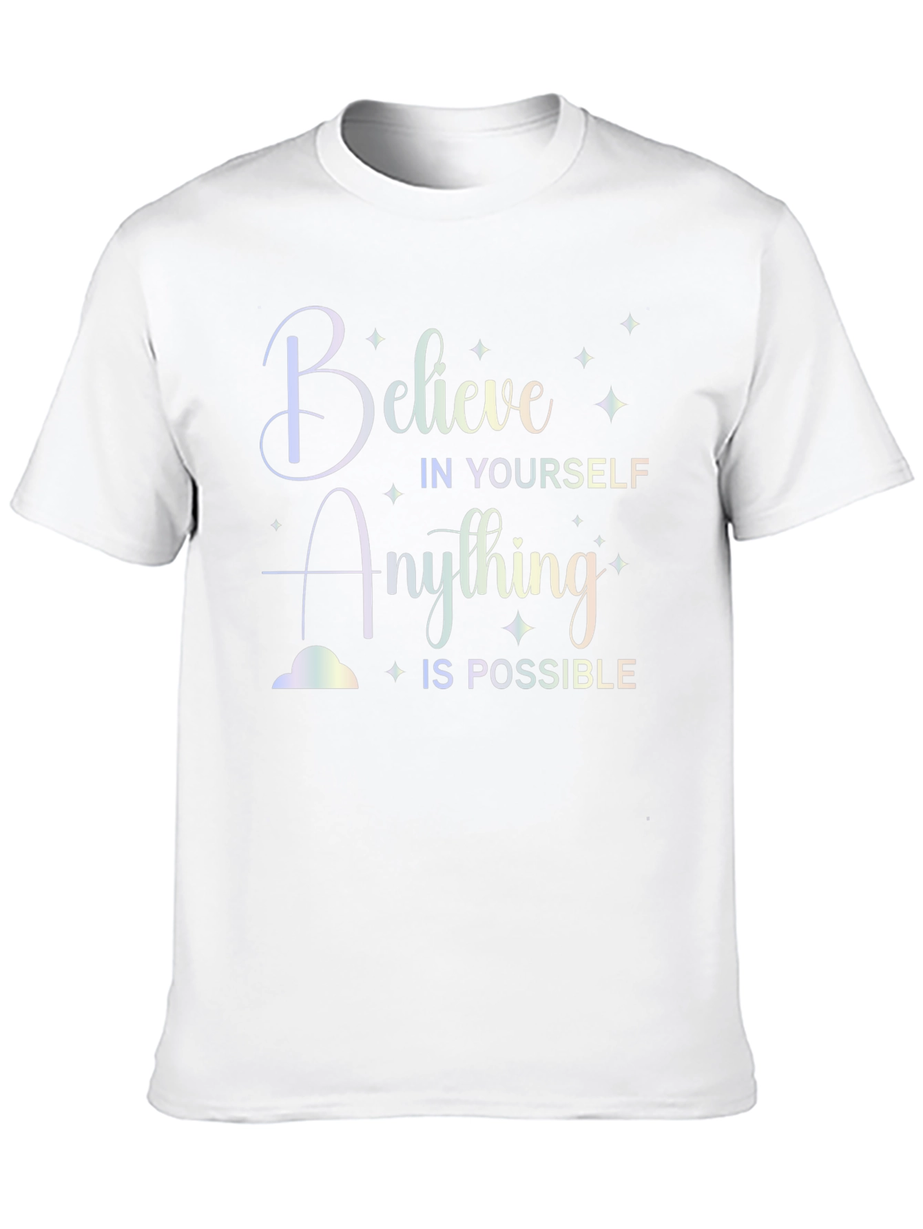 Believe in Yourself Graphic Tee - Inspirational Shirt