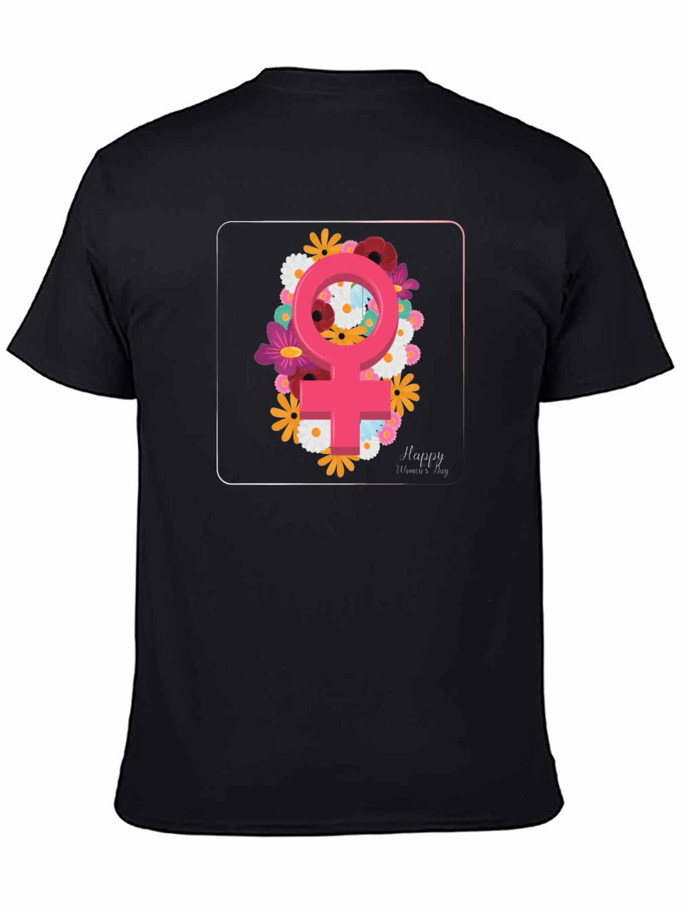 Floral Womans Day T-Shirt - Graphic Tee