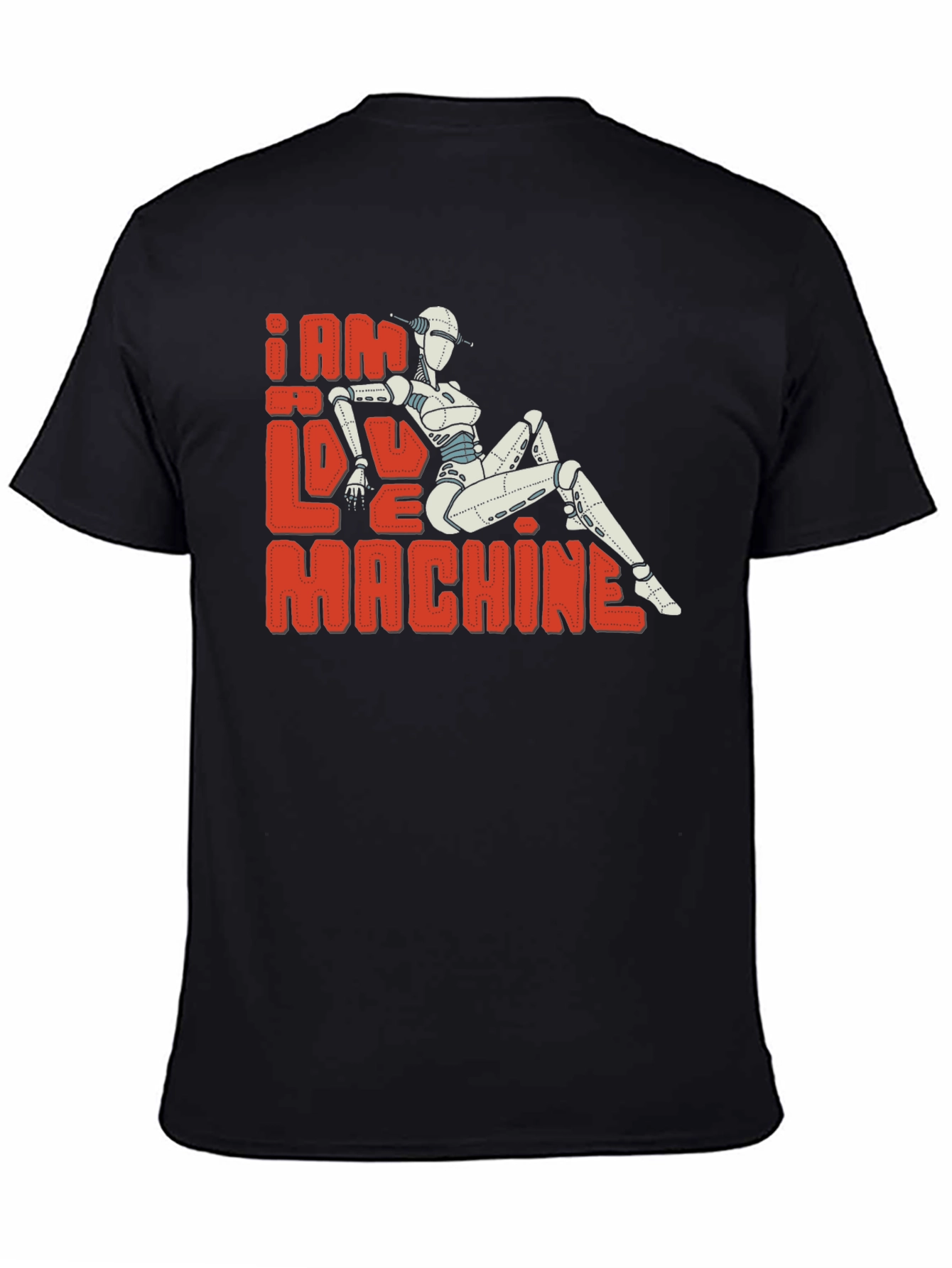 I Am Love Machine T-Shirt - Sci-Fi Robot Design