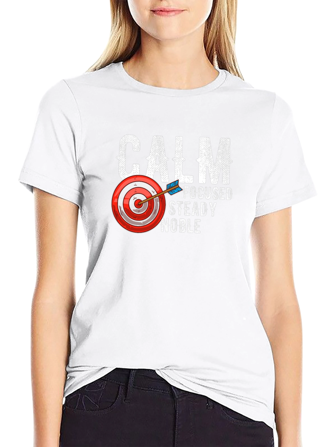 Calm Focused Target T-Shirt