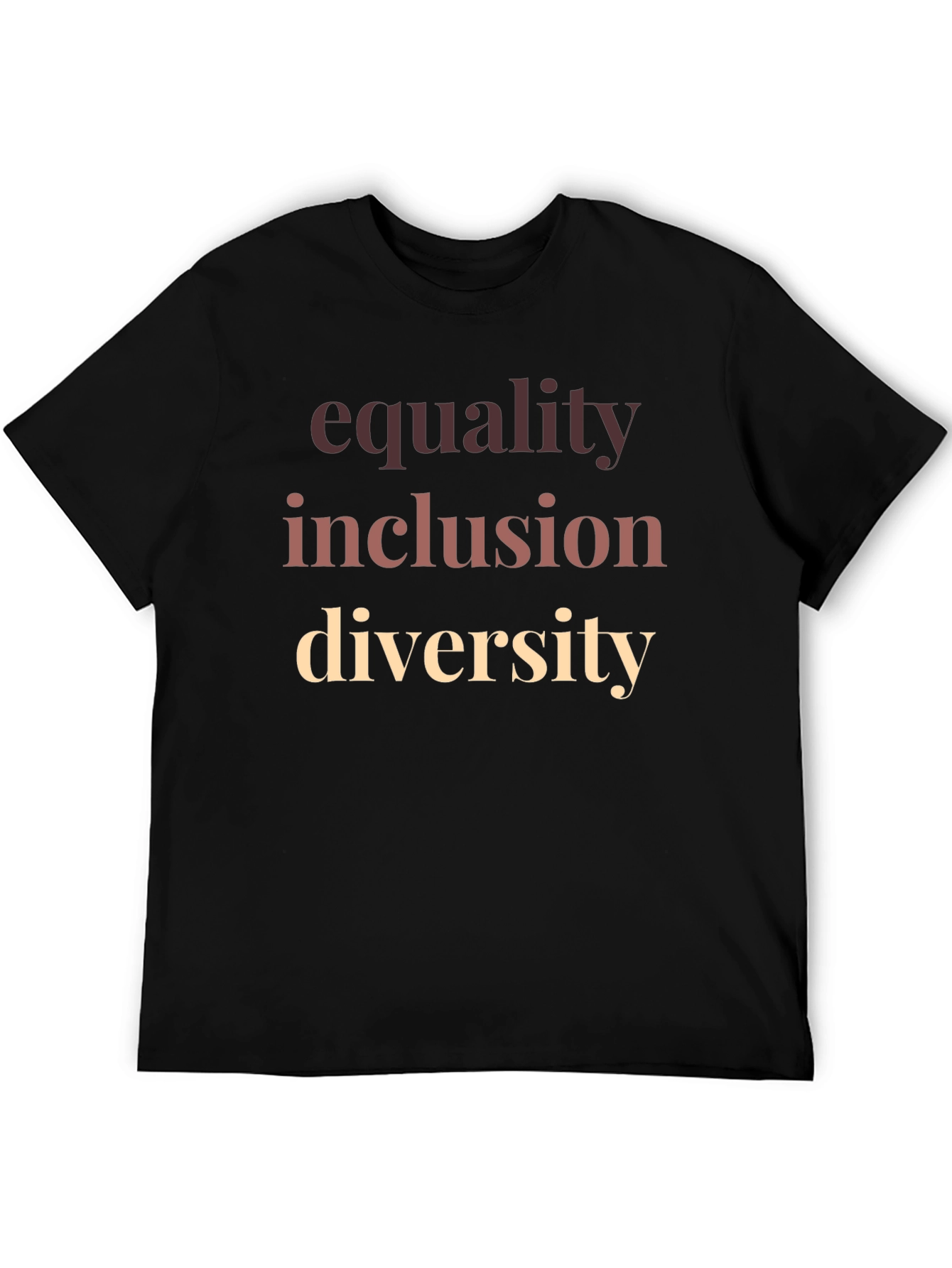 Equality Inclusion Diversity Graphic Tee