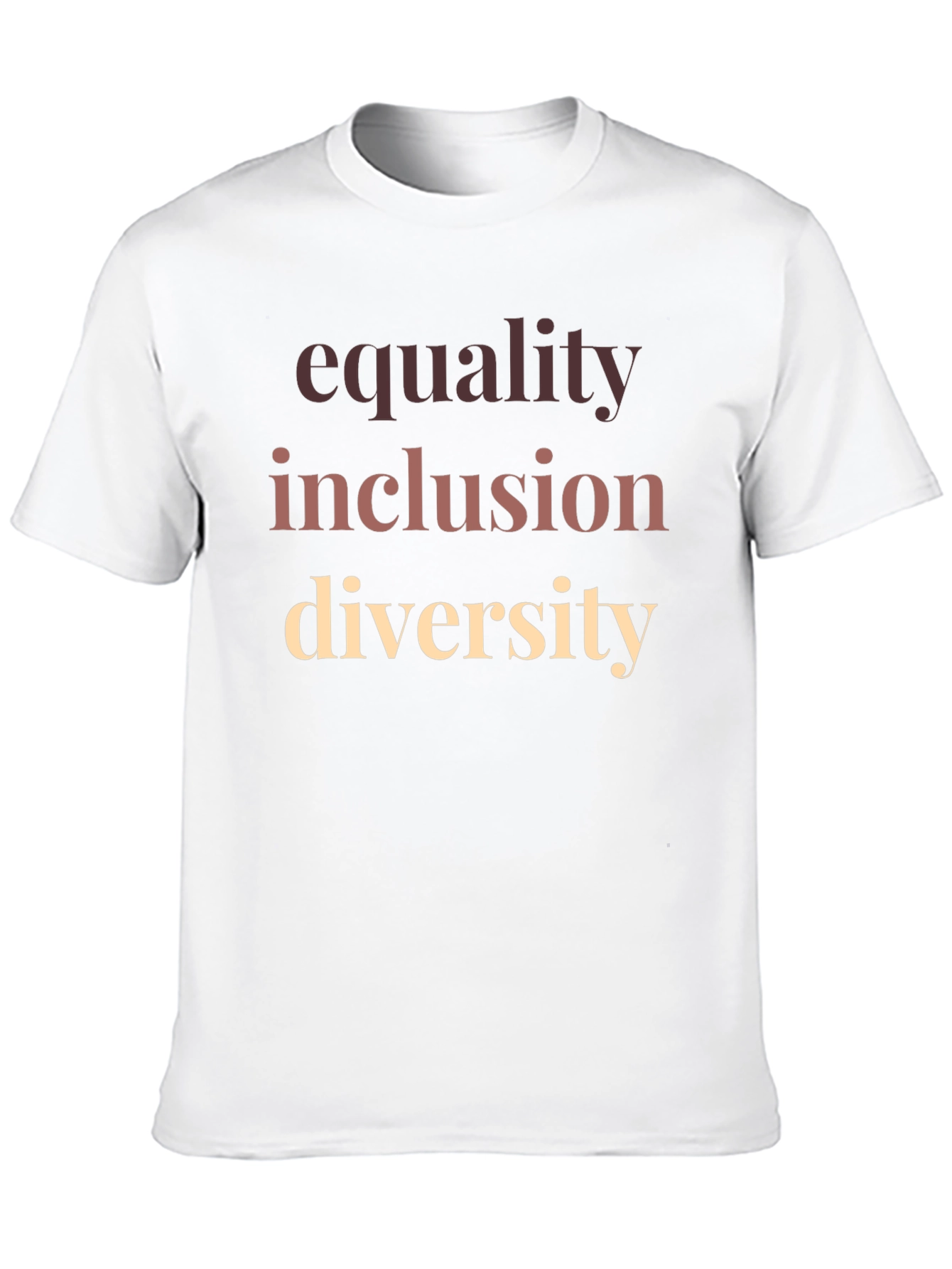 Equality Inclusion Diversity Graphic Tee