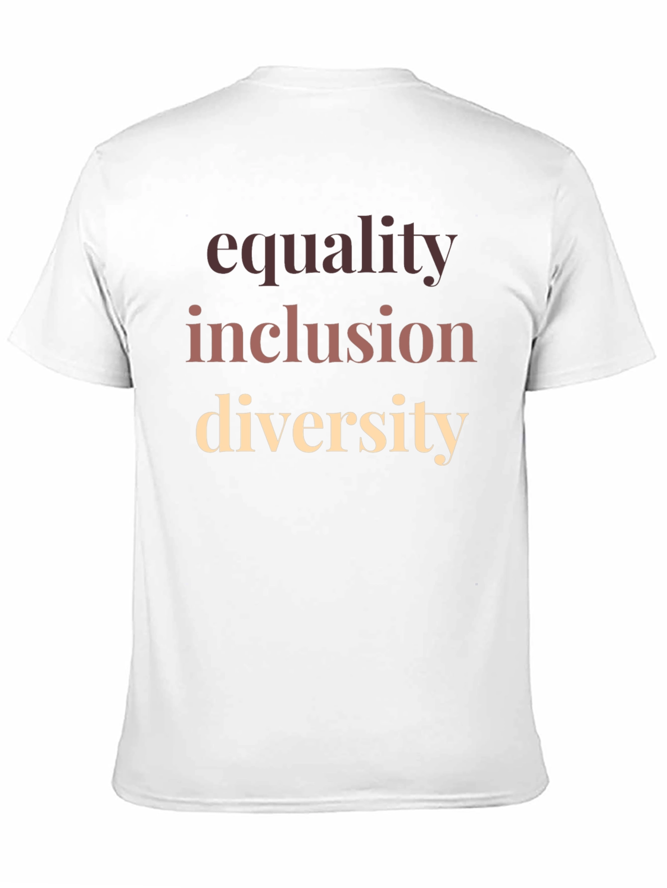 Equality Inclusion Diversity Graphic Tee