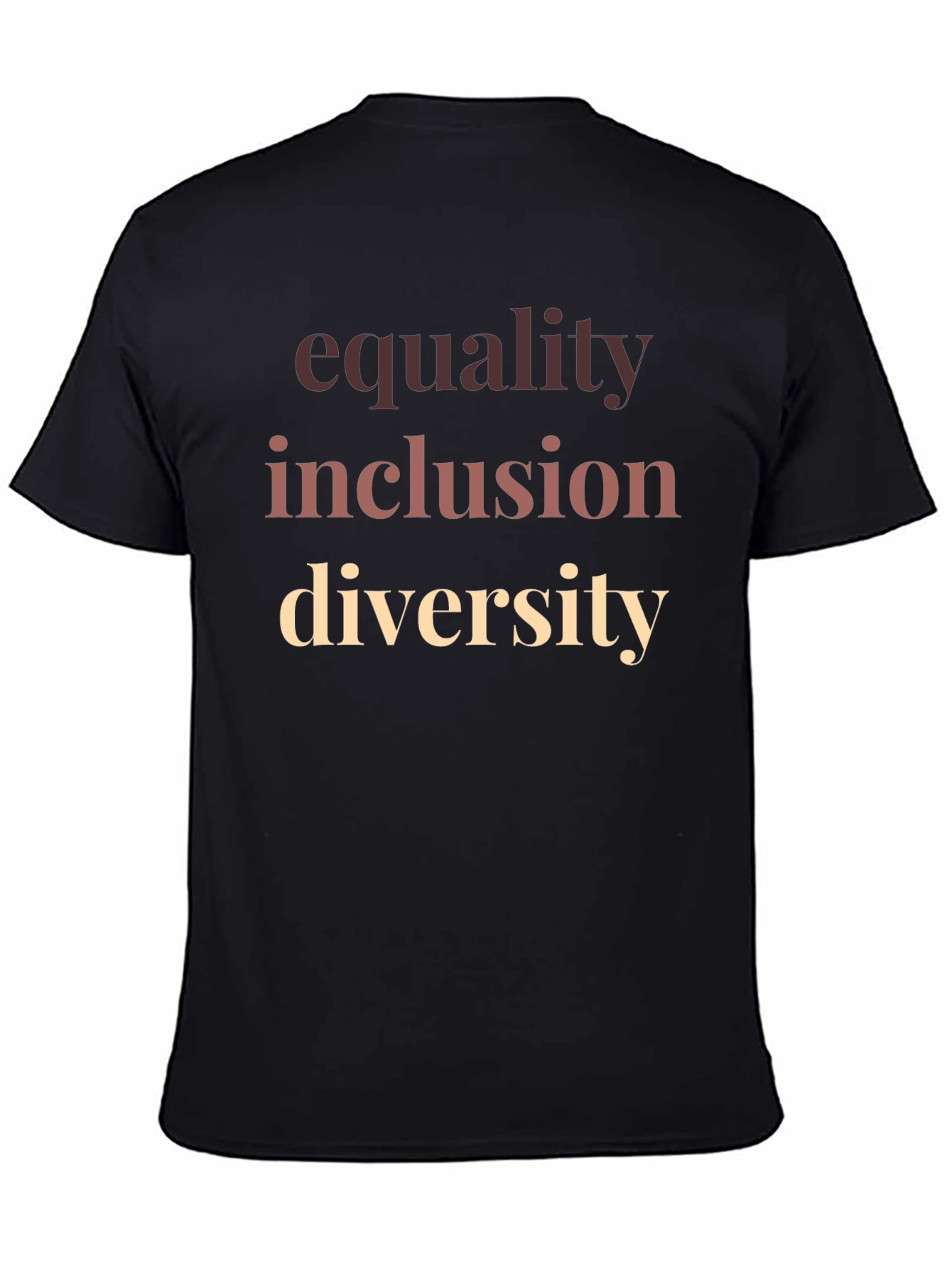 Equality Inclusion Diversity Graphic Tee