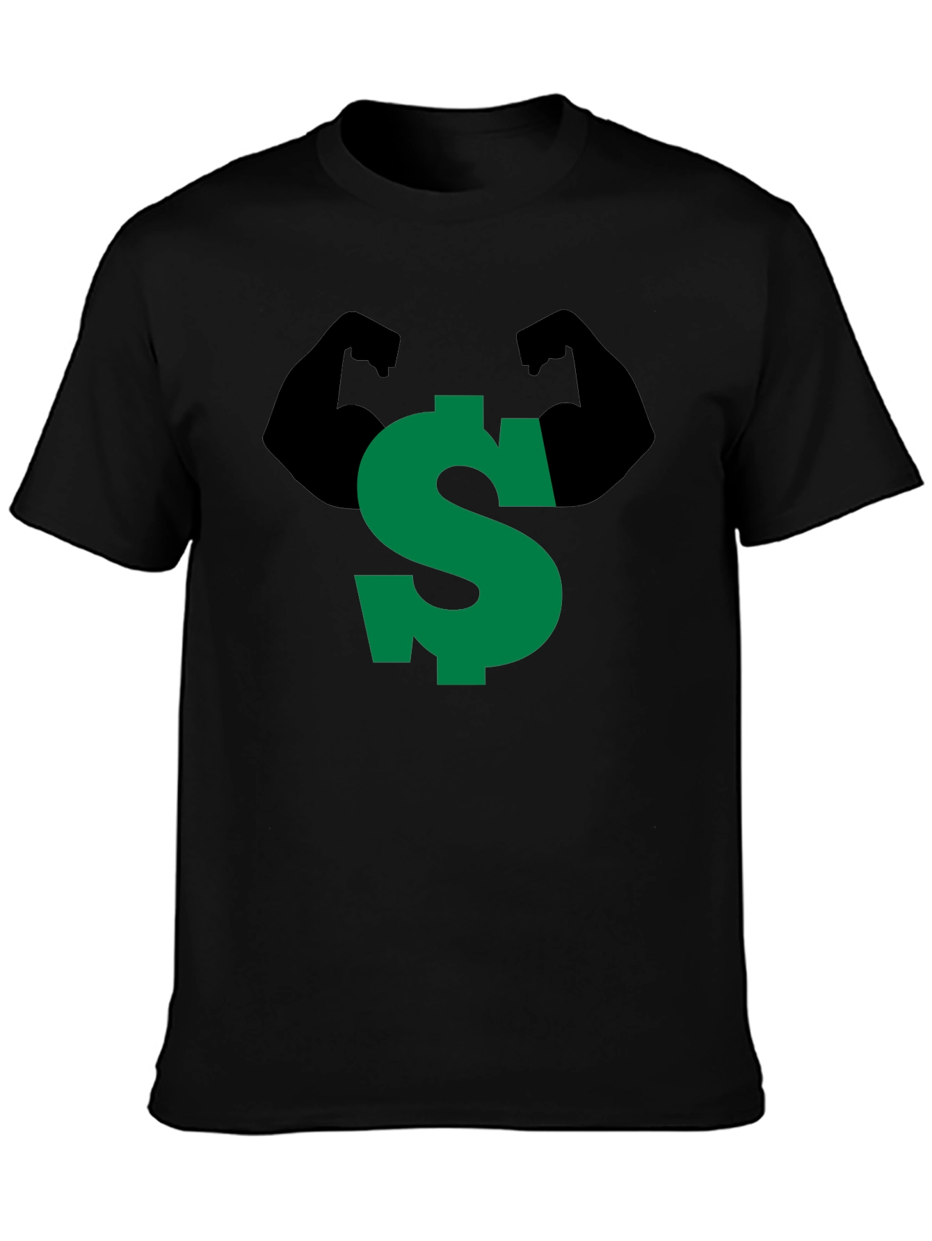 Strong Dollar Sign Graphic Tee