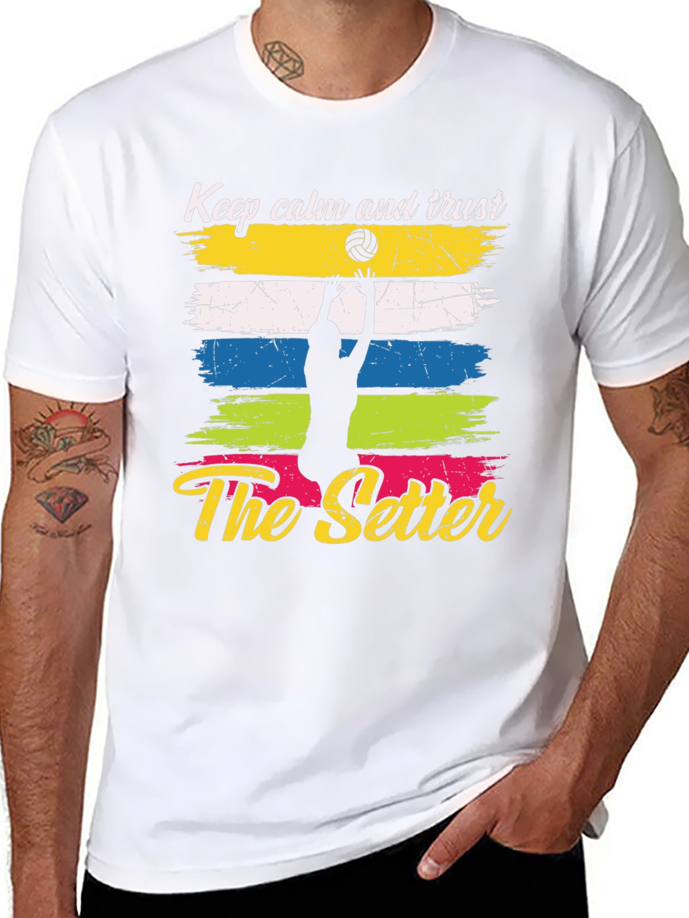 Keep Calm and Trust The Setter Volleyball T-Shirt