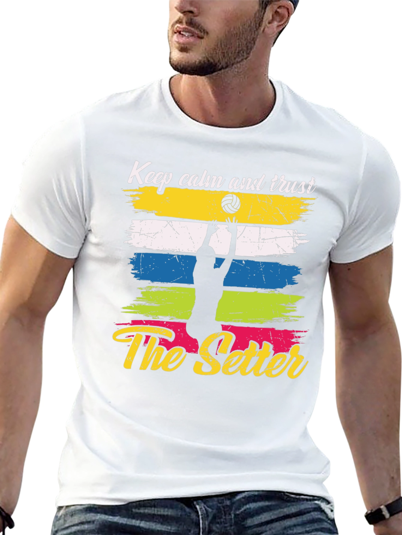 Keep Calm and Trust The Setter Volleyball T-Shirt
