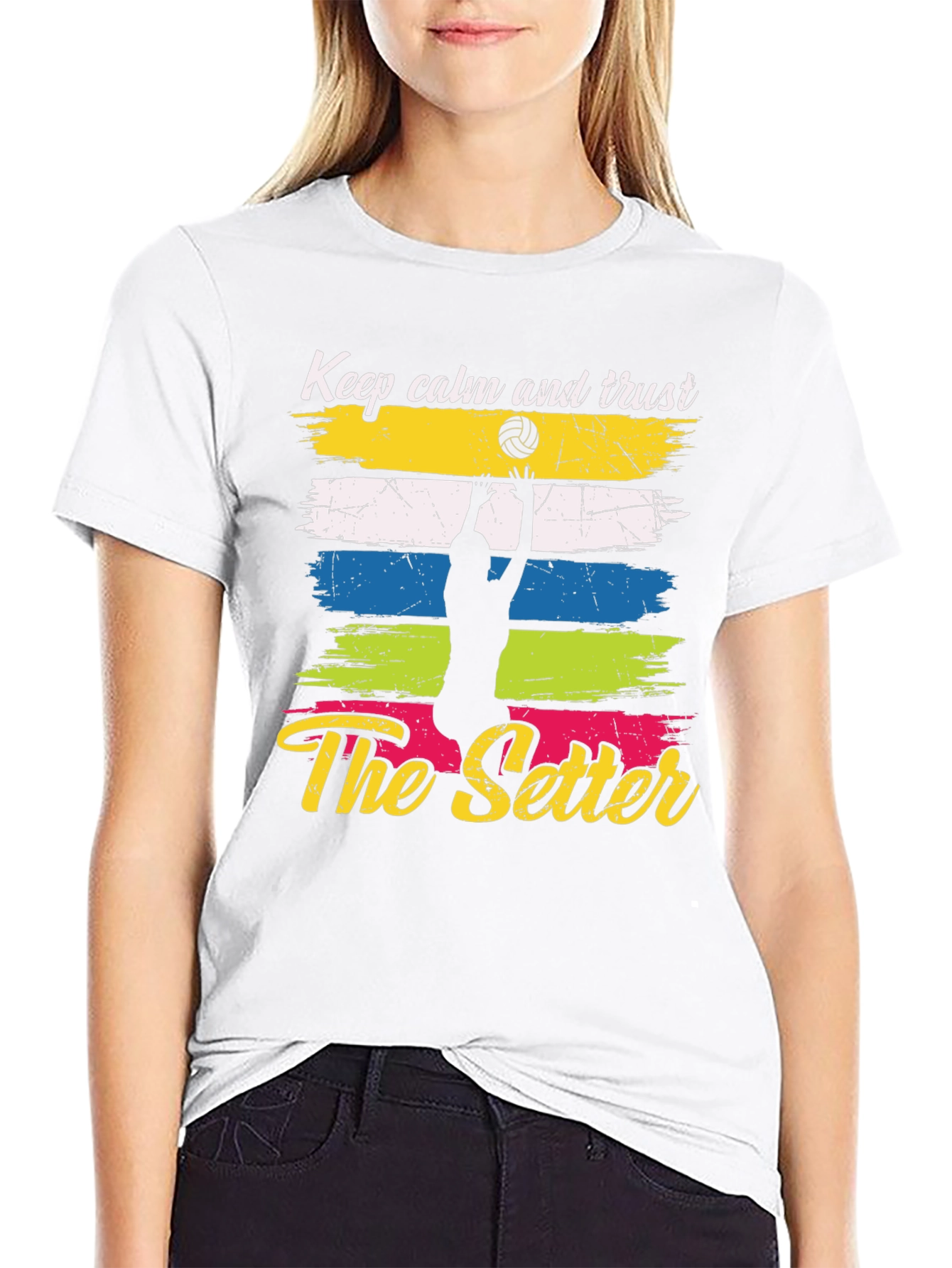 Keep Calm and Trust The Setter Volleyball T-Shirt