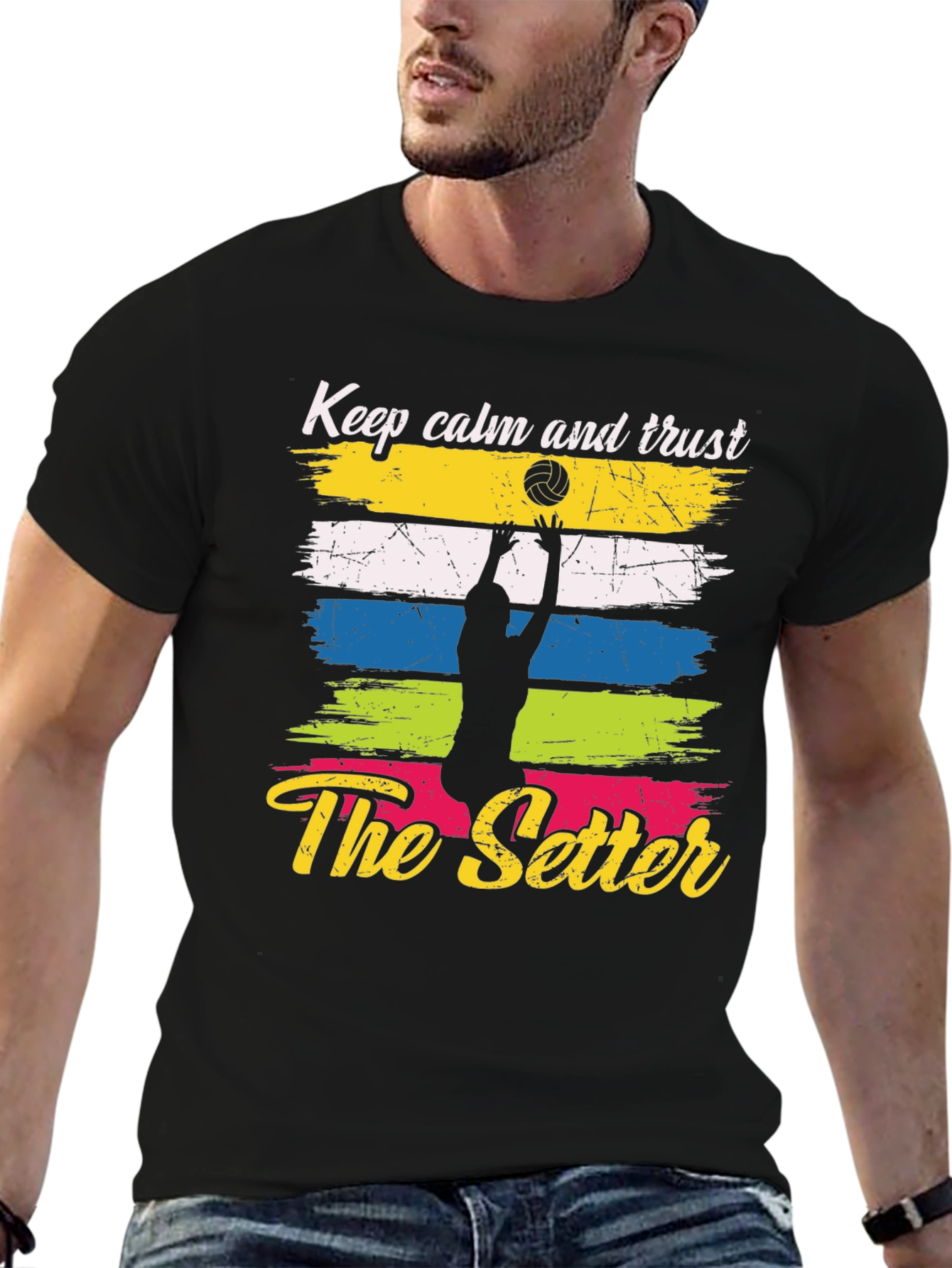Keep Calm and Trust The Setter Volleyball T-Shirt