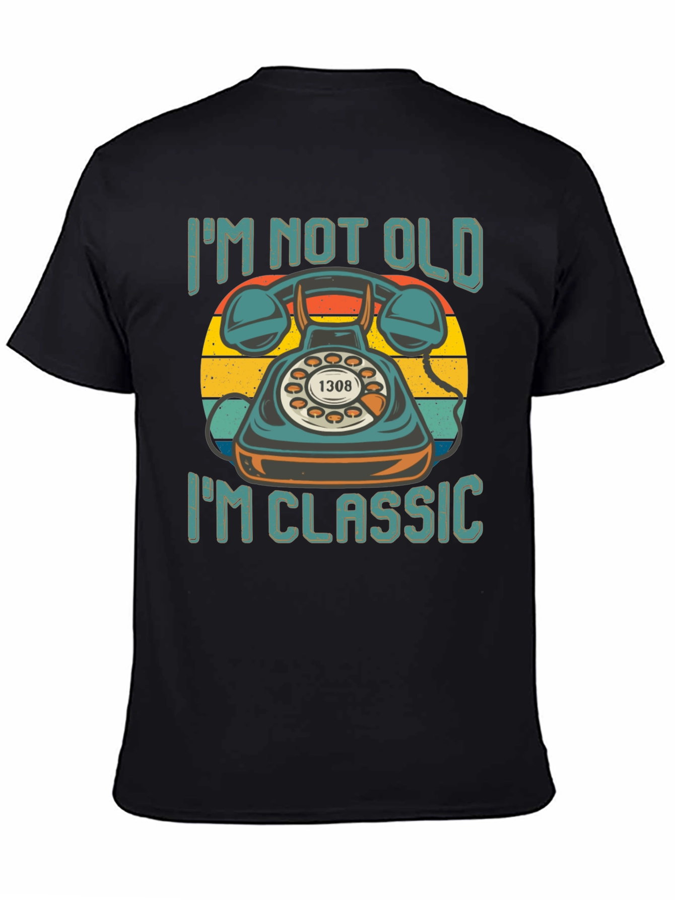 Retro Telephone T-Shirt - Im Not Old Im Classic