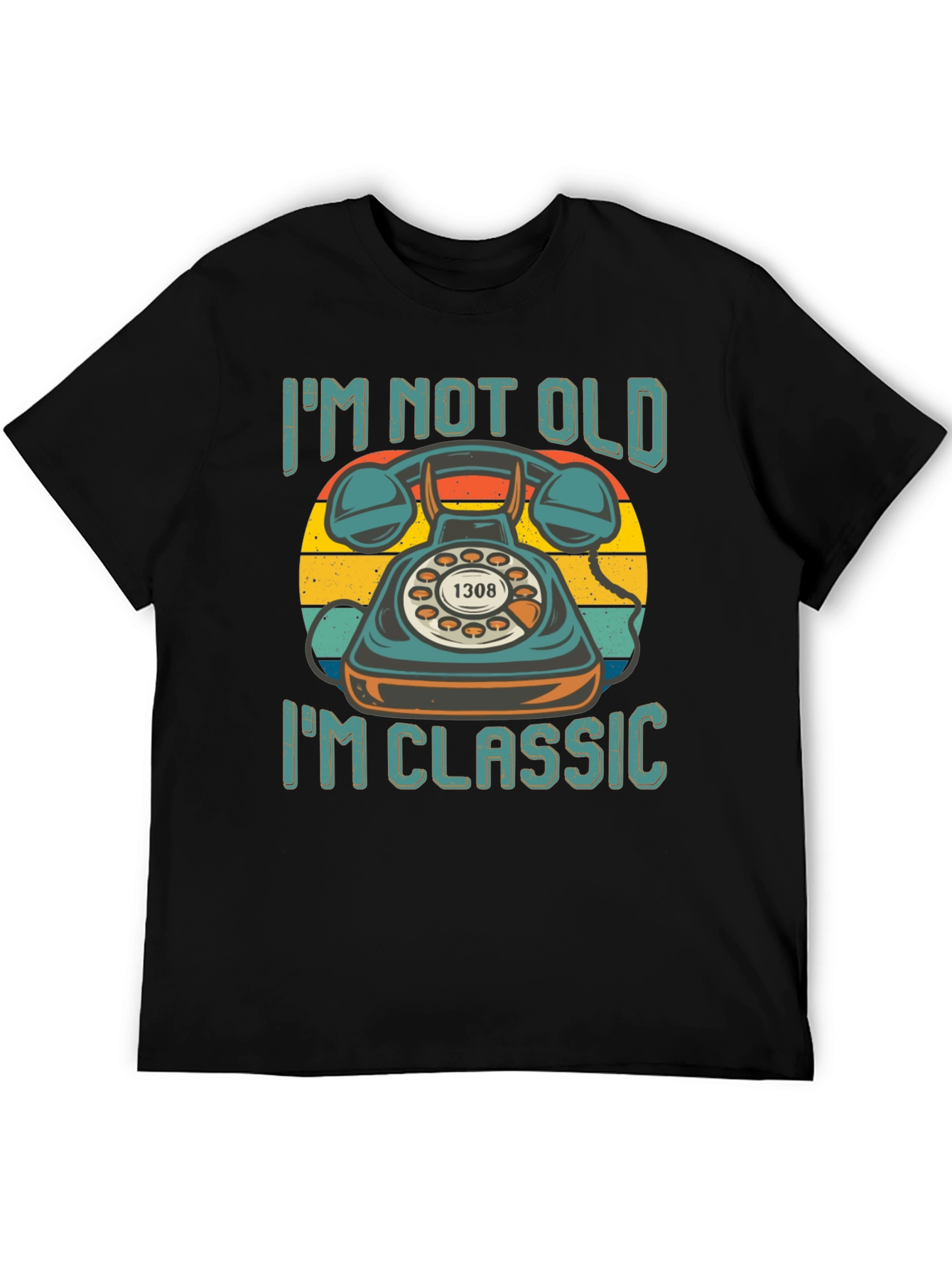 Retro Telephone T-Shirt - Im Not Old Im Classic