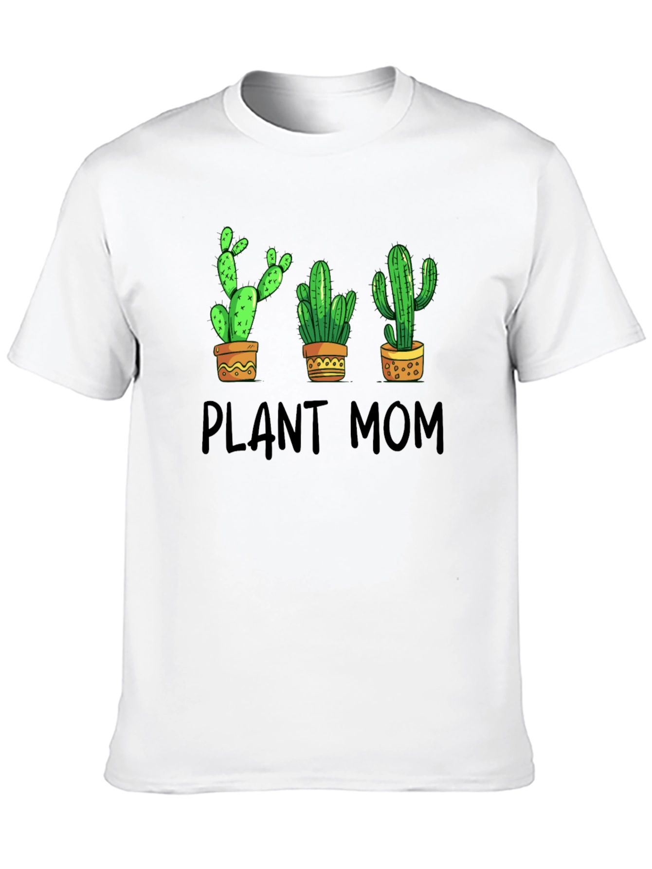 Plant Mom Cactus Graphic T-Shirt