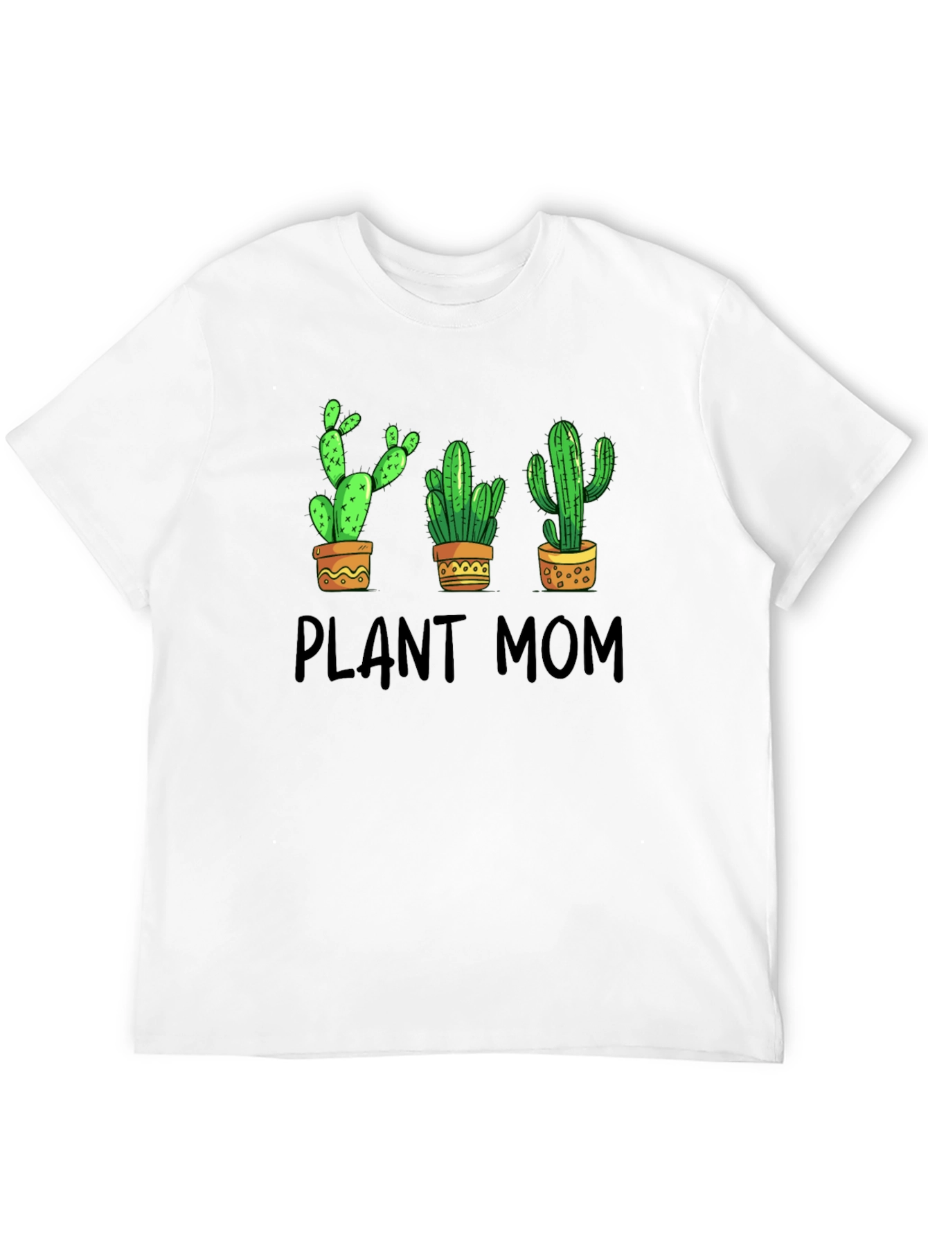 Plant Mom Cactus Graphic T-Shirt