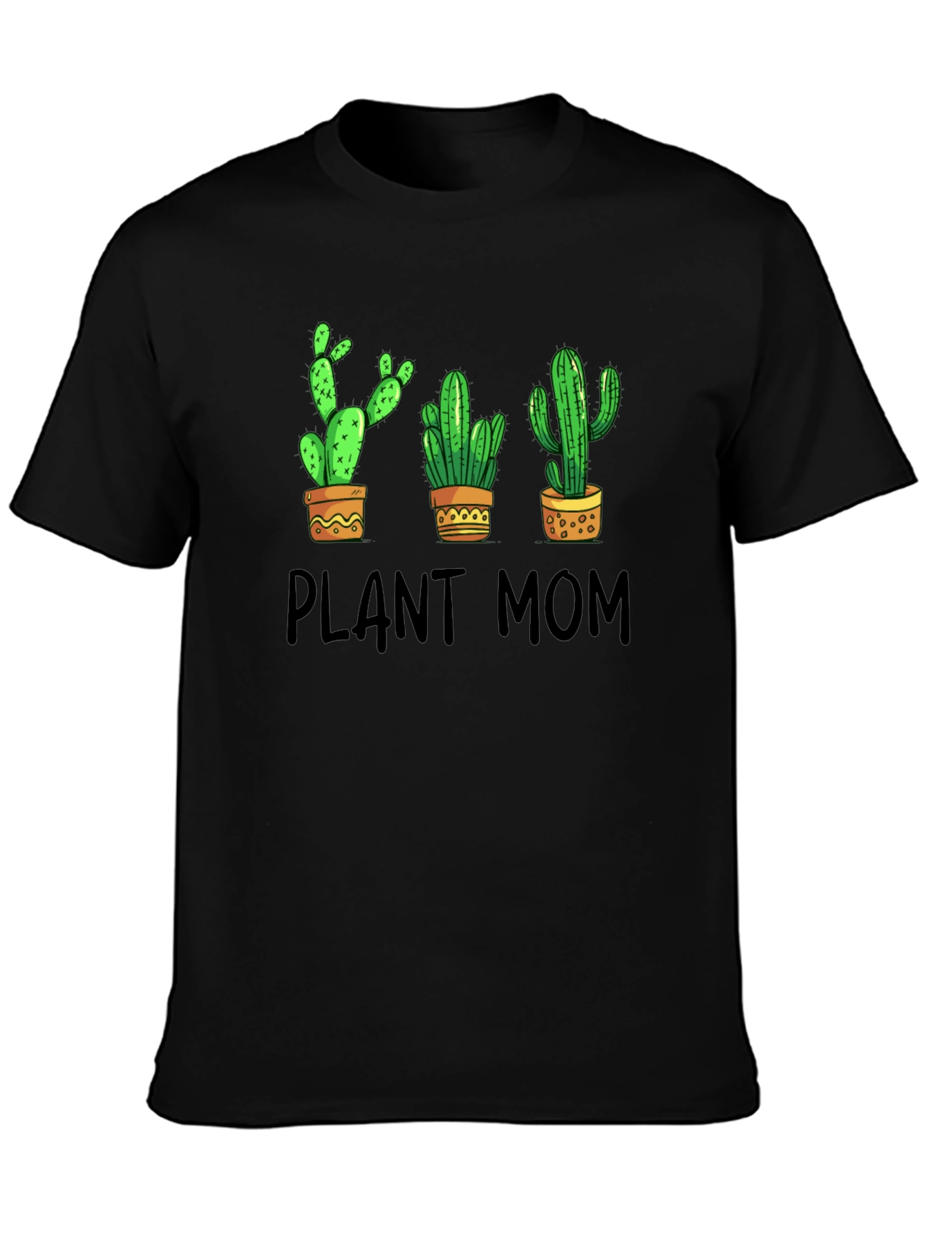 Plant Mom Cactus Graphic T-Shirt