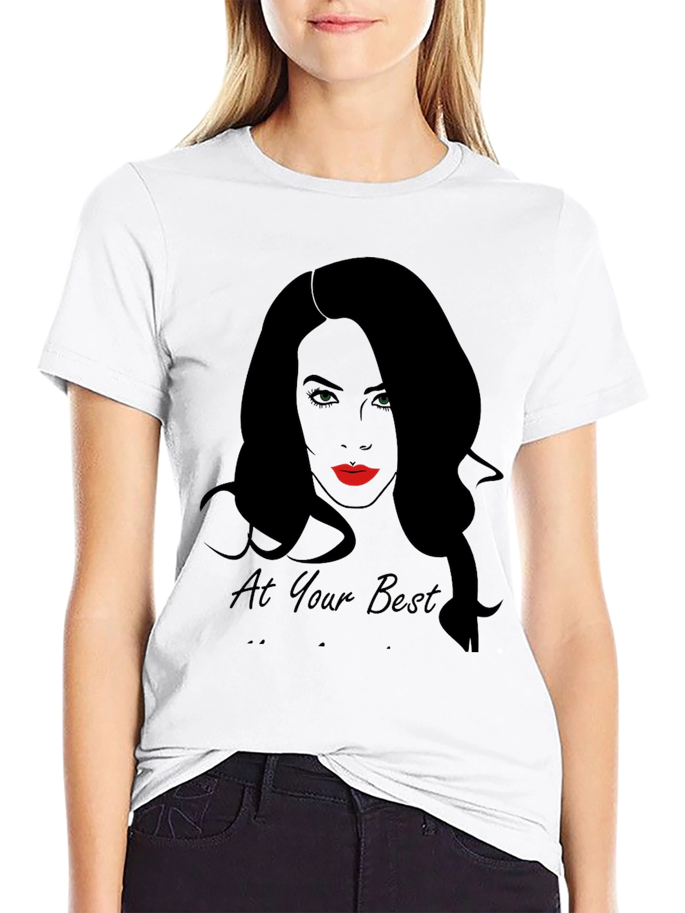 At Your Best Black T-Shirt