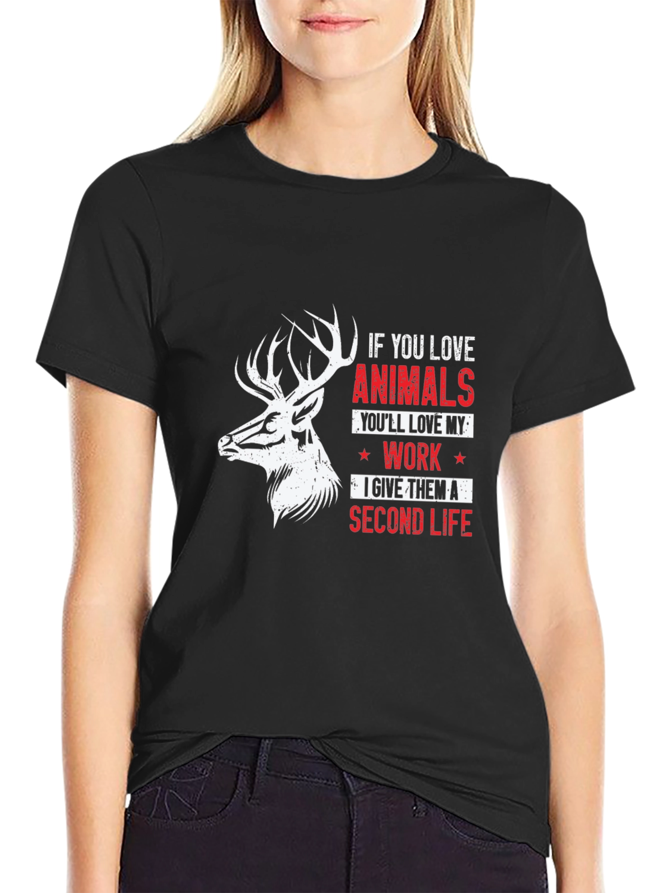 Animals Lover T-Shirt - Second Life Design