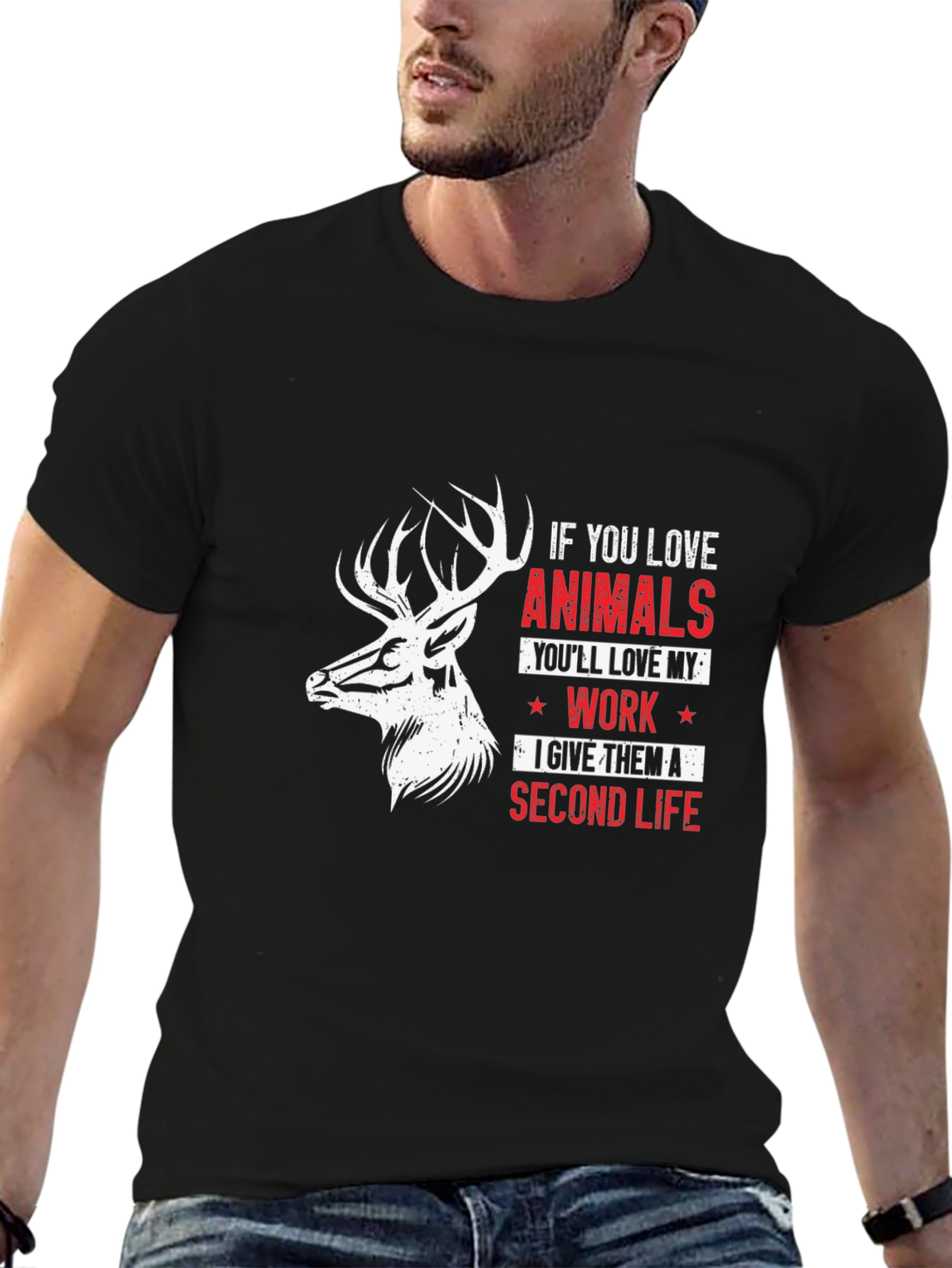 Animals Lover T-Shirt - Second Life Design