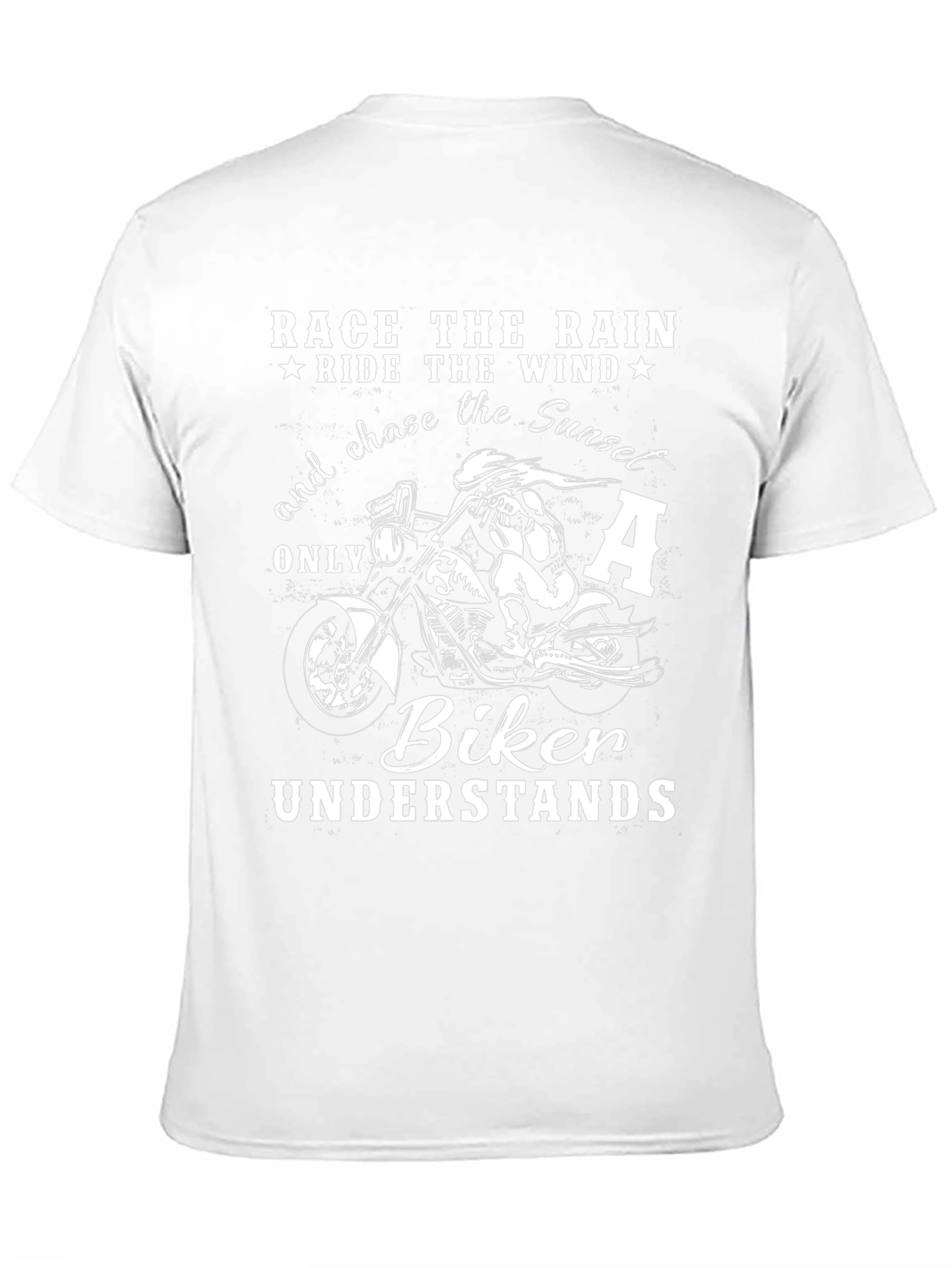 Biker T-Shirt - Race The Rain