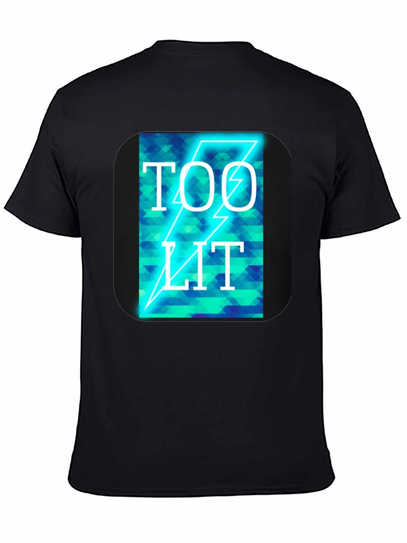 Too Lit Graphic T-Shirt - Mens Black Tee