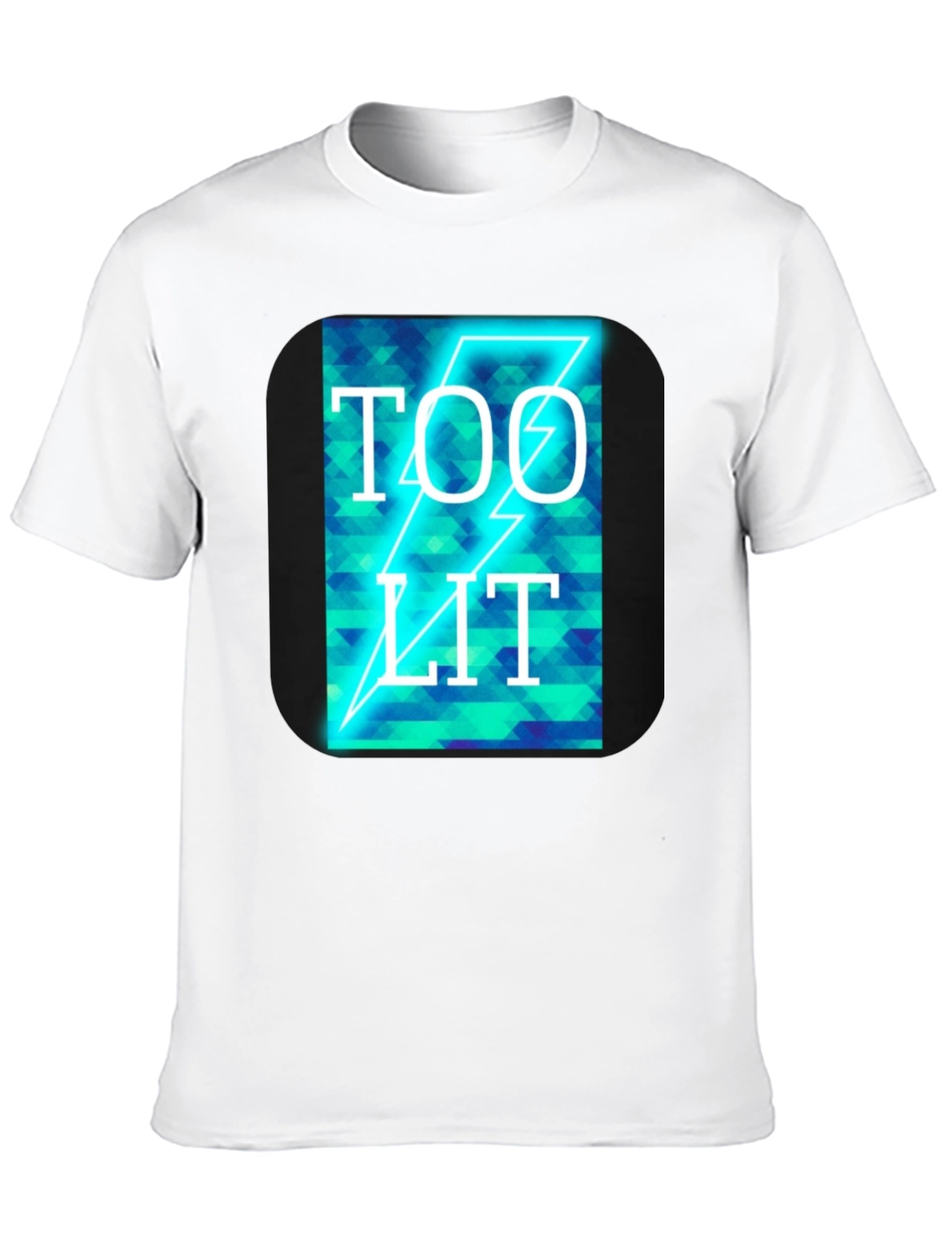 Too Lit Graphic T-Shirt - Mens Black Tee