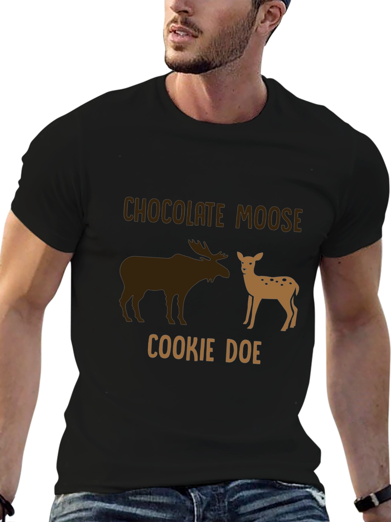 Chocolate Moose Cookie Doe T-Shirt
